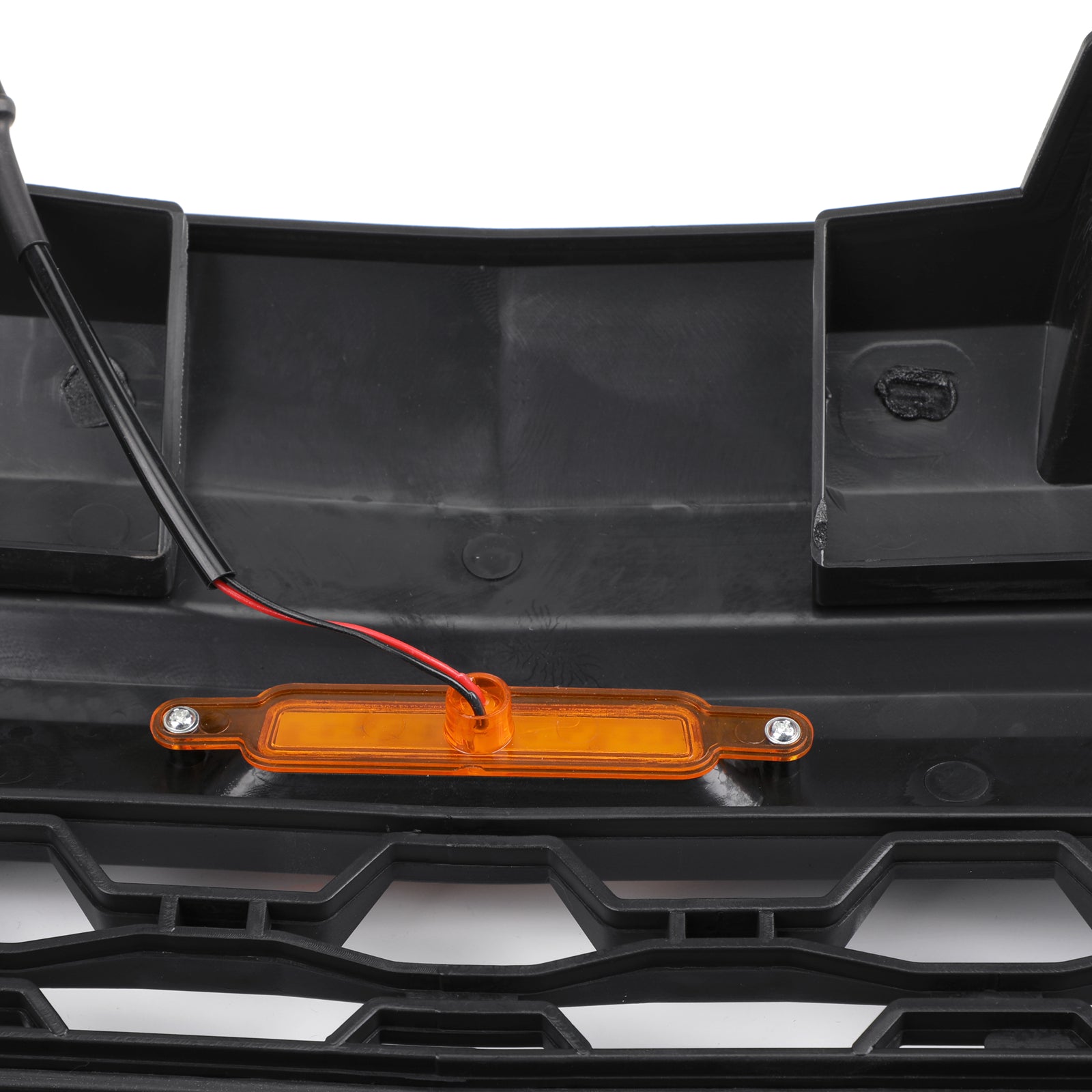 PALASER 2016-2018 Chevrolet Chevy Silverado 1500 Front Bumper Grille With Amber Lights - Image 5