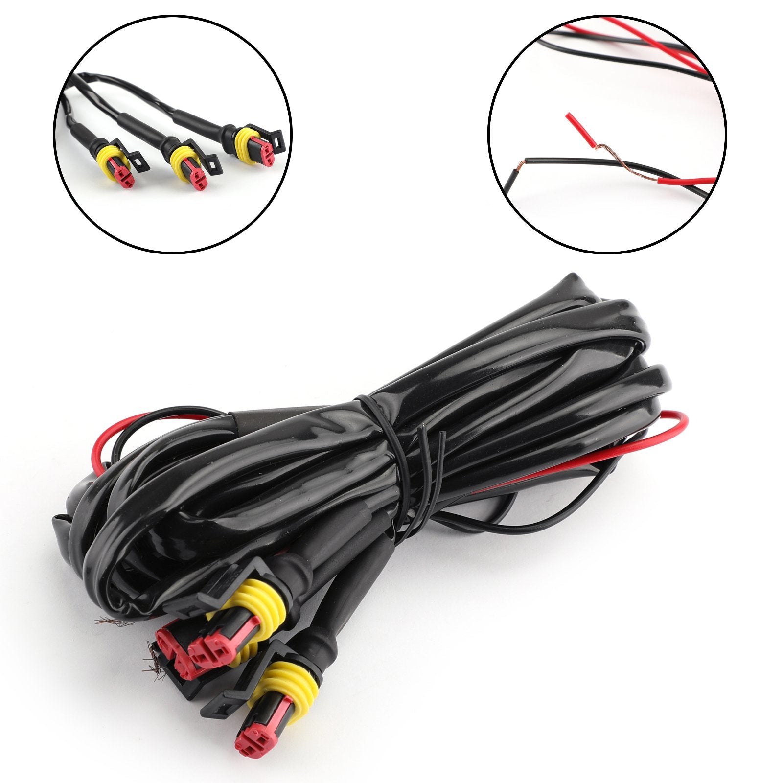 PALASER Ford F150 Raptor Grille Grill LED Light Wiring Harness Cable - Image 2