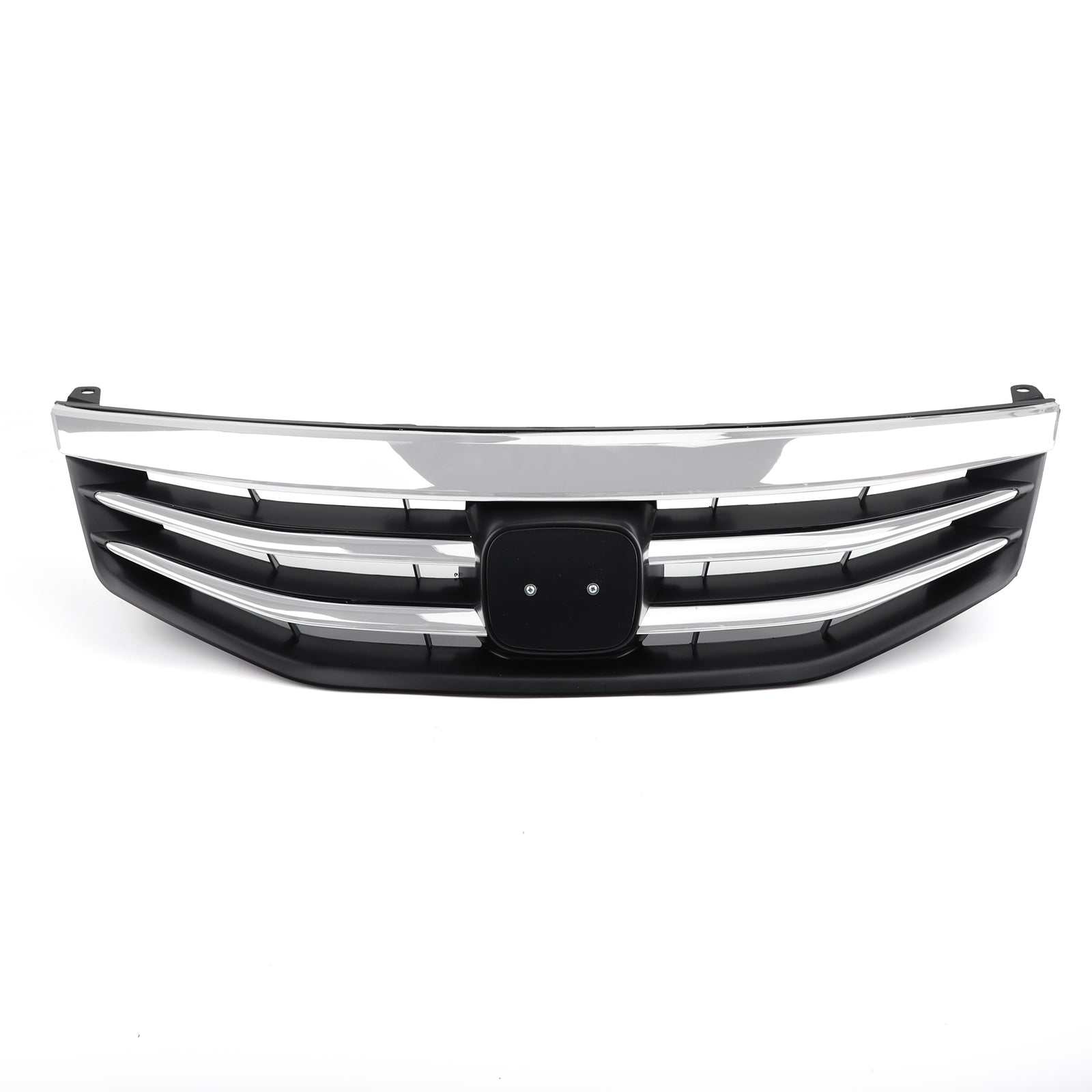 PALASER 2011-2012 Honda Accord 4 Door Models Upper Bumper Hood Black Chrome Front Grille