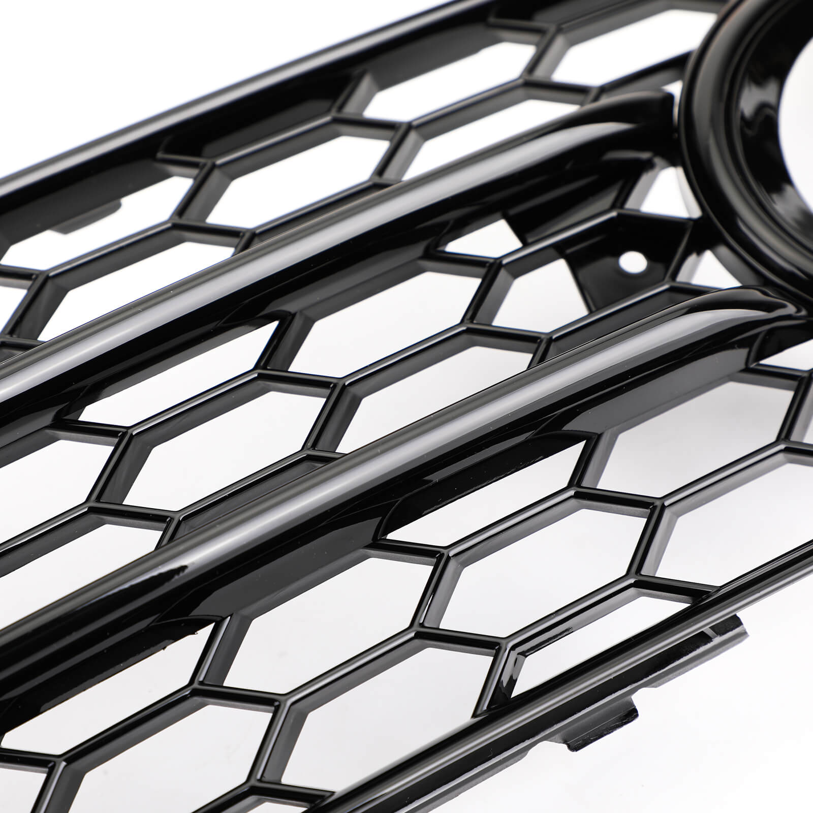 PALASER Audi A4 S-line S4 2008-2012 Sport Version Honeycomb Style Fog Light Grille Bumper - Image 5