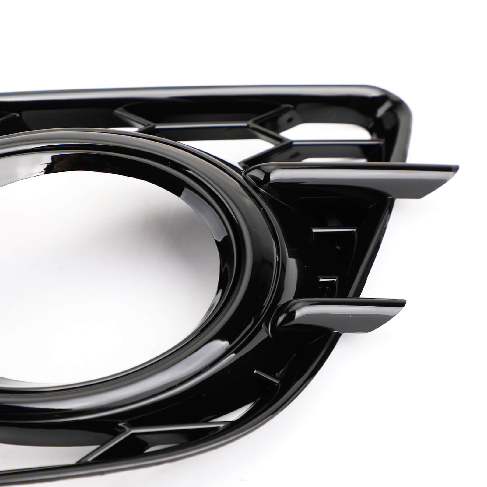 PALASER Audi A4 S-line S4 2008-2012 Sport Version Honeycomb Style Fog Light Grille Bumper - Image 6