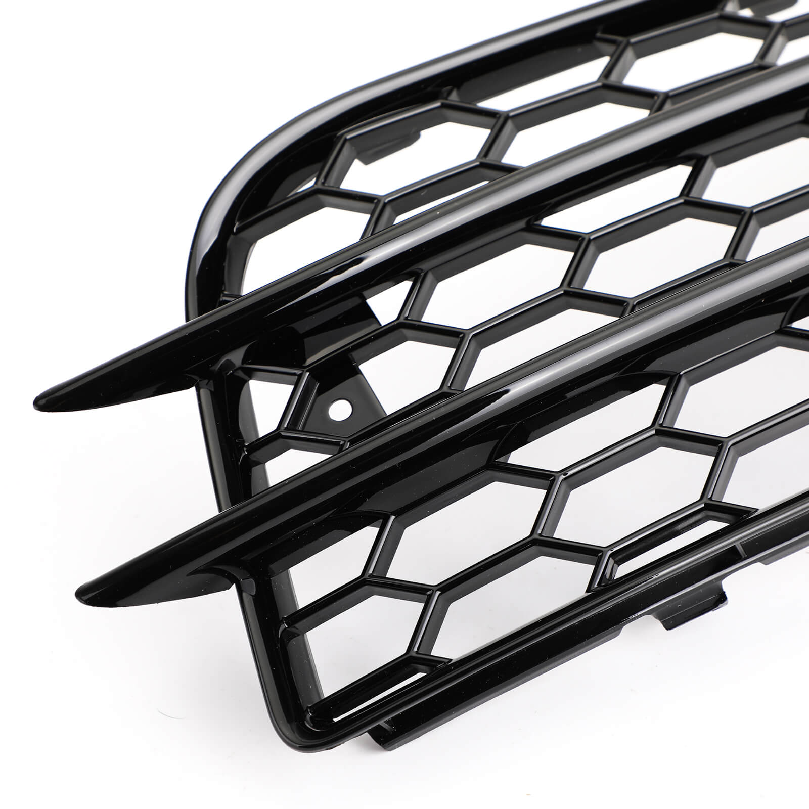 PALASER Audi A4 S-line S4 2008-2012 Sport Version Honeycomb Style Fog Light Grille Bumper - Image 9