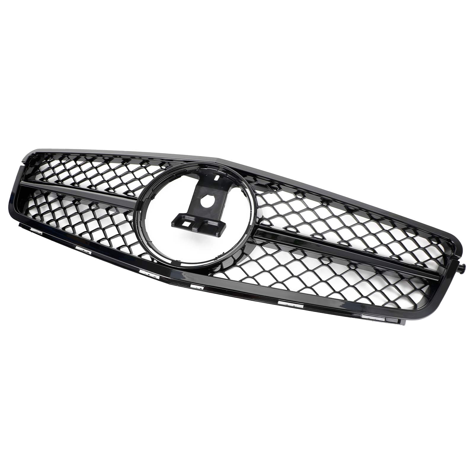 PALASER Benz C-class W204 C300 C350 2008-2014 Front Bumper Grille Grill W/led - Image 6