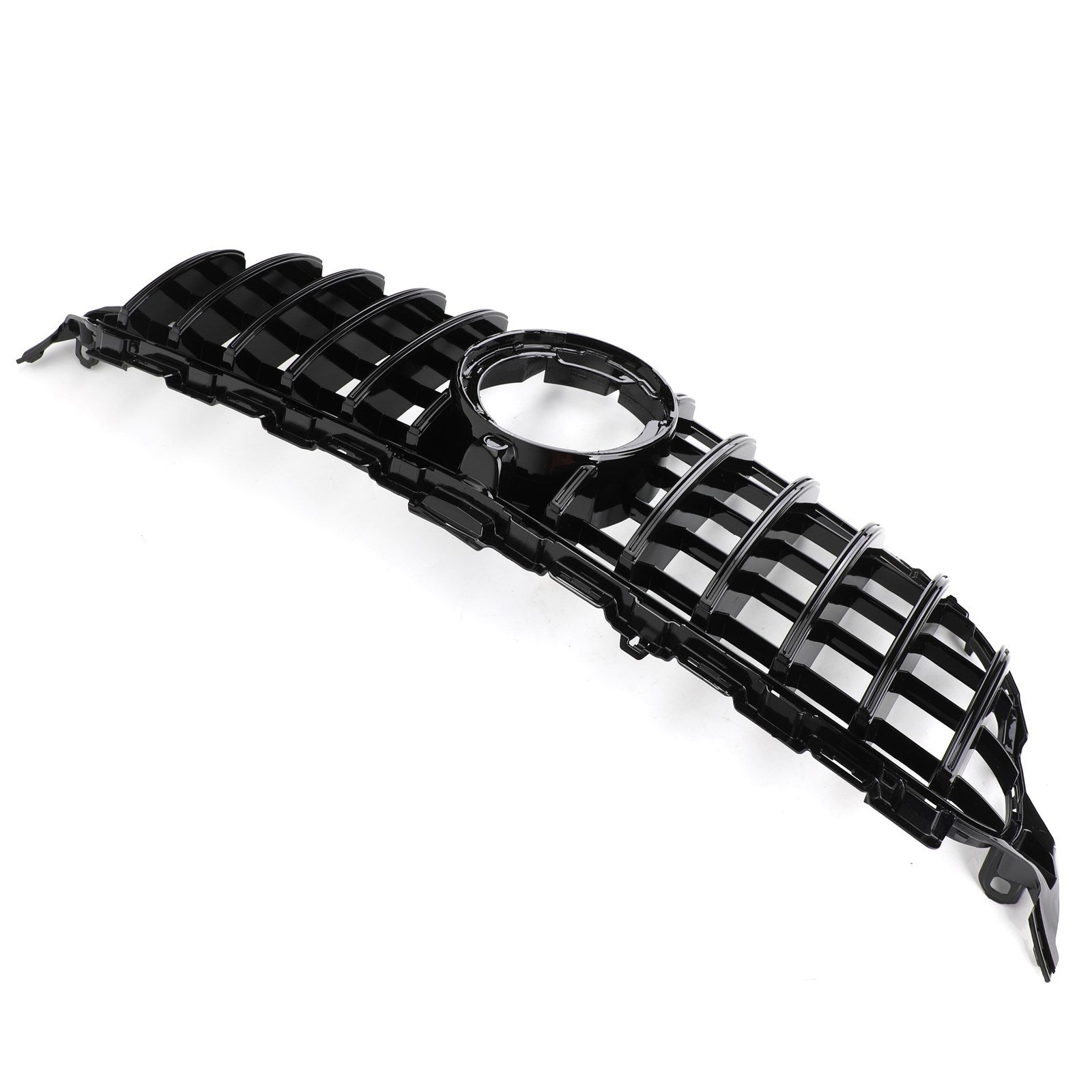 PALASER 2019-2021 Benz W205 C205 A205 Amg Gtr Style Fashion Black Grill Grille W/camera - Image 6