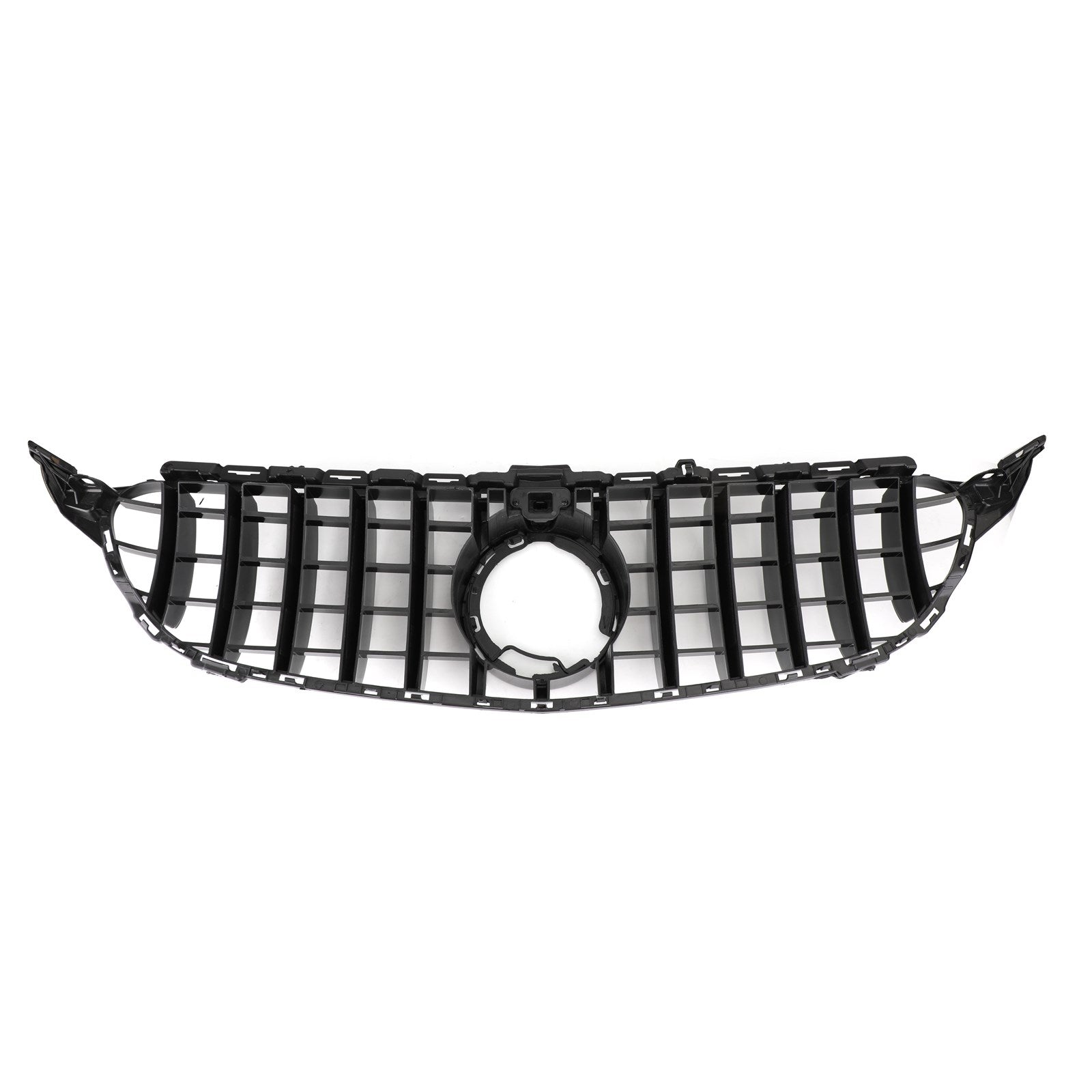 PALASER 2019-2021 Benz W205 C205 A205 Amg Gtr Style Fashion Black Grill Grille W/camera - Image 7
