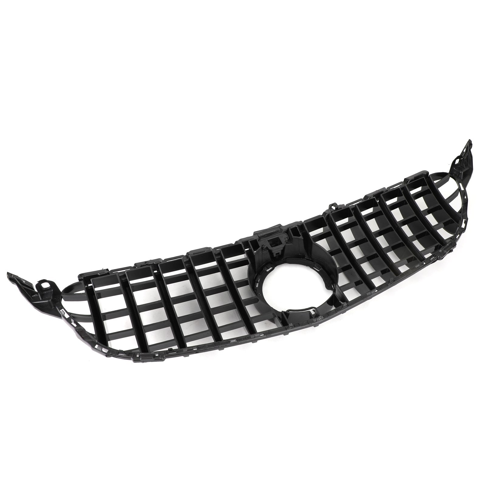 PALASER 2019-2021 Benz W205 C205 A205 Amg Gtr Style Fashion Black Grill Grille W/camera - Image 8