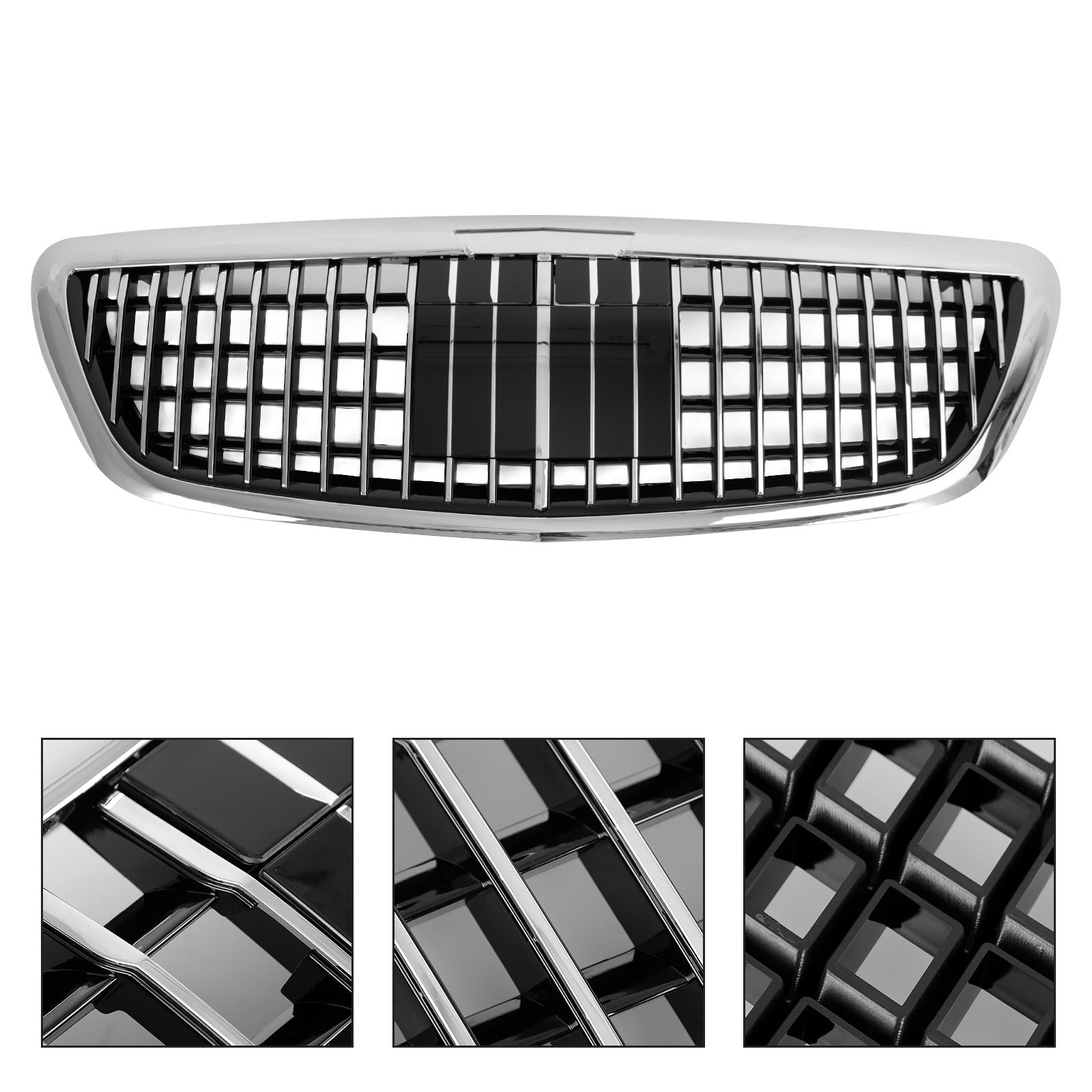 PALASER 2014-2020 Benz W222 S-class S680 S400 S450 S500 S550 S560 S600 S650 Maybach Style Grille With Acc - Image 7