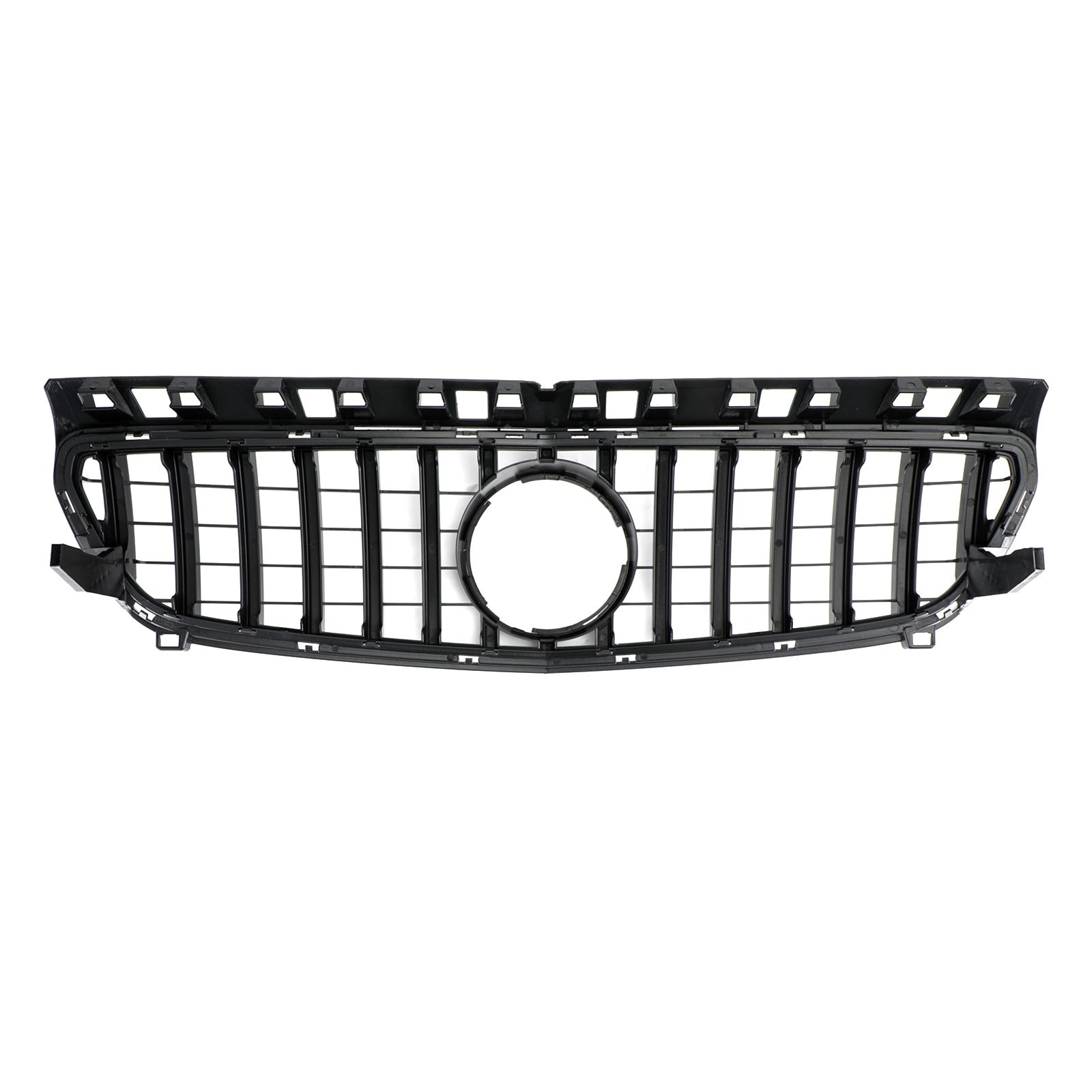 PALASER 2013-2015 Benz W176 A-class Front Bumper Grille Grill Gloss Black - Image 8