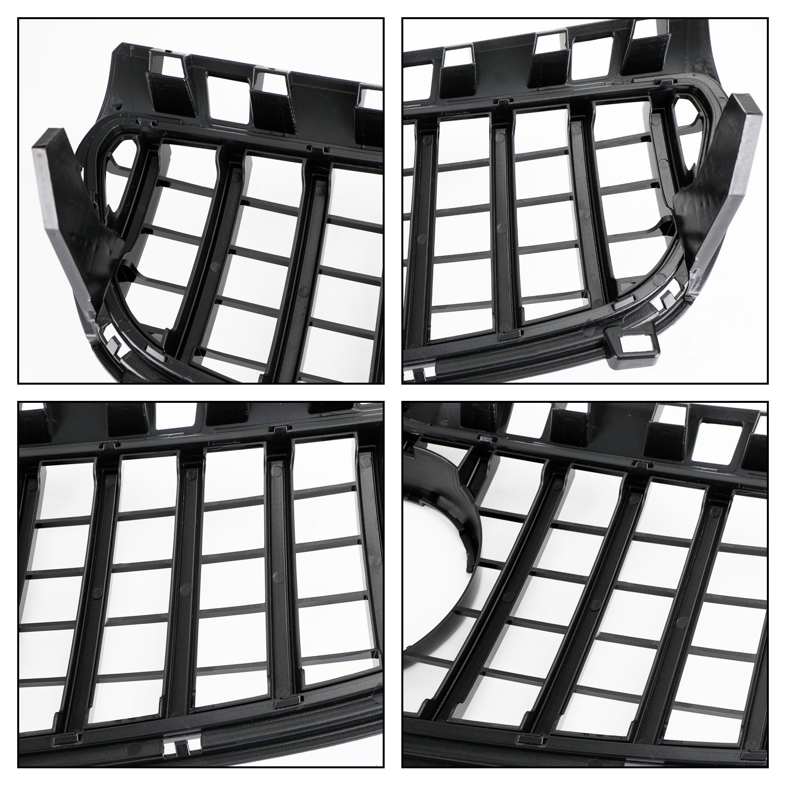 PALASER 2013-2015 Benz W176 A-class Front Bumper Grille Grill Gloss Black - Image 10