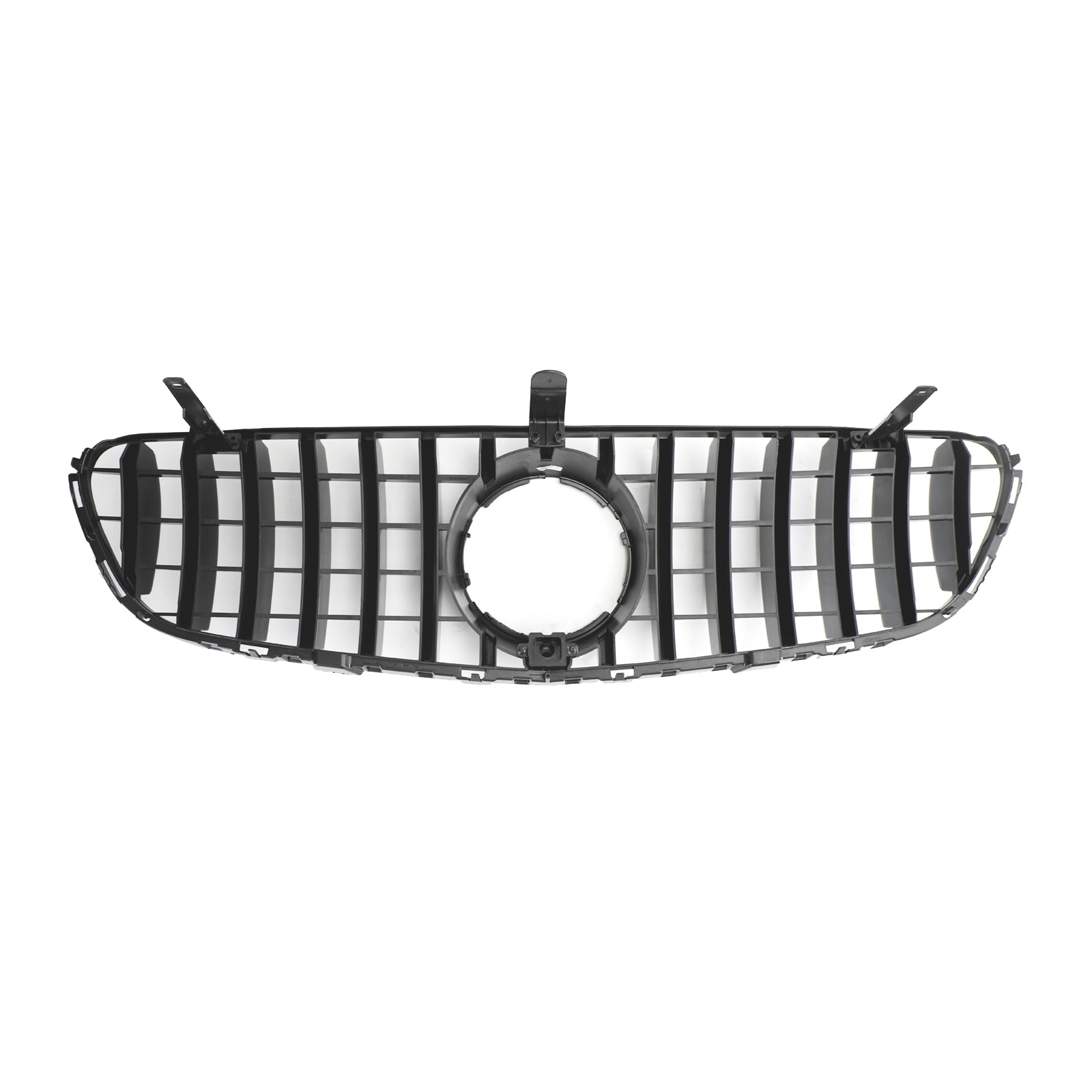 PALASER 2015-2019 Benz W253 Glc-class GLC300 GLC350 Front Bumper Grille Gloss Black Grill With Camera Hole - Image 5