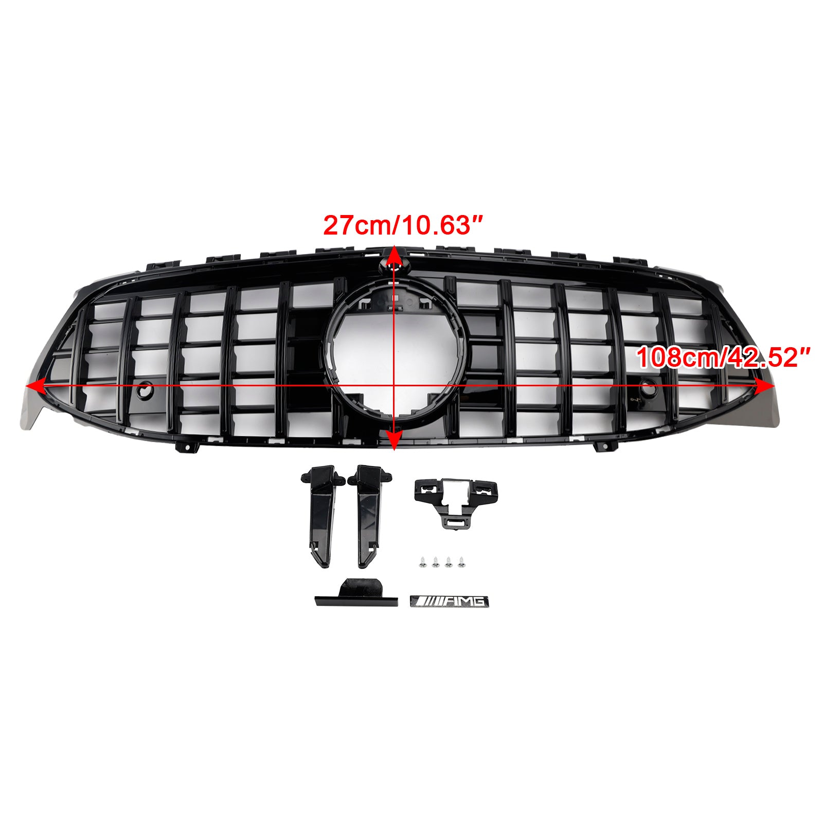 PALASER 2020-24 Benz Cla-class W118 C118 Black Front Bumper Grille Grill - Image 6
