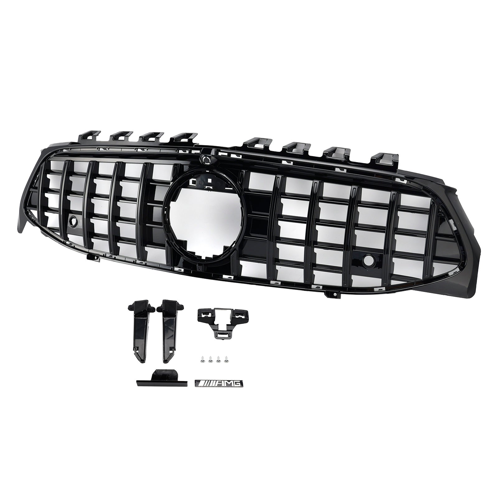 PALASER 2020-24 Benz Cla-class W118 C118 Black Front Bumper Grille Grill - Image 3