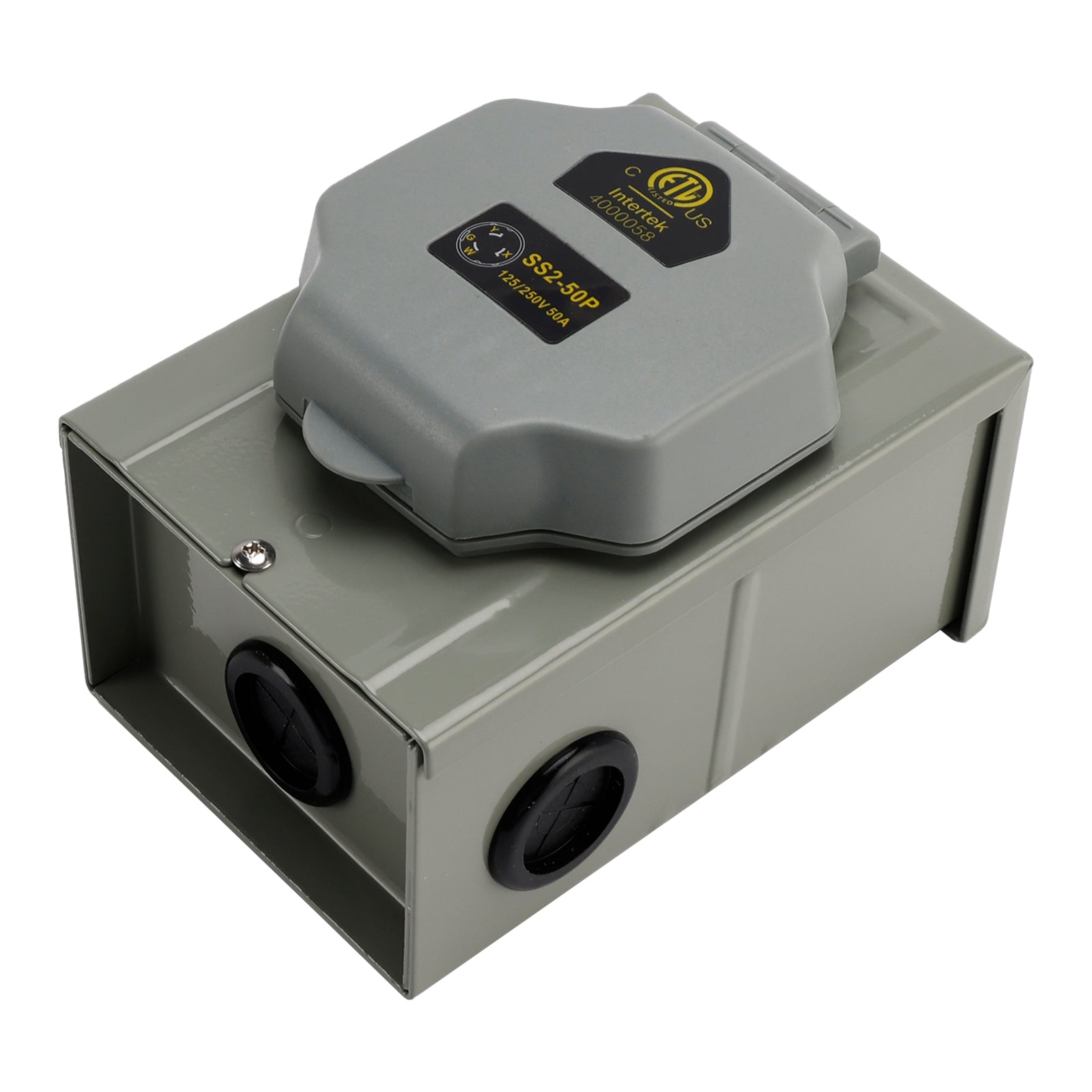 PALASER Rv 50 Amp Power Inlet Box Outdoor Receptacle 3 Prong Locking Plug With LED Light - Image 12