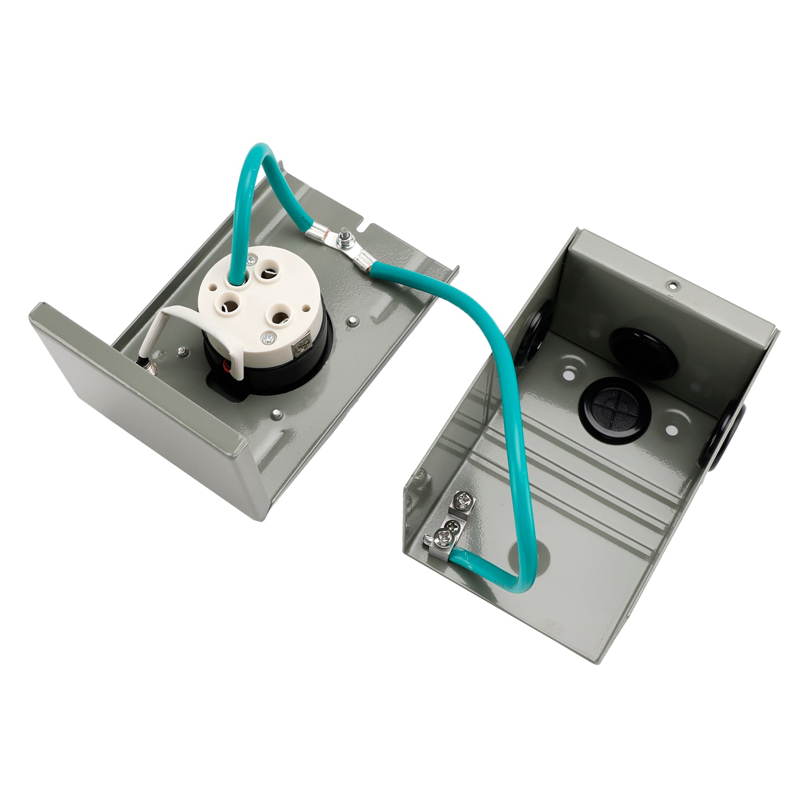 PALASER Rv 50 Amp Power Inlet Box Outdoor Receptacle 3 Prong Locking Plug With LED Light - Image 13