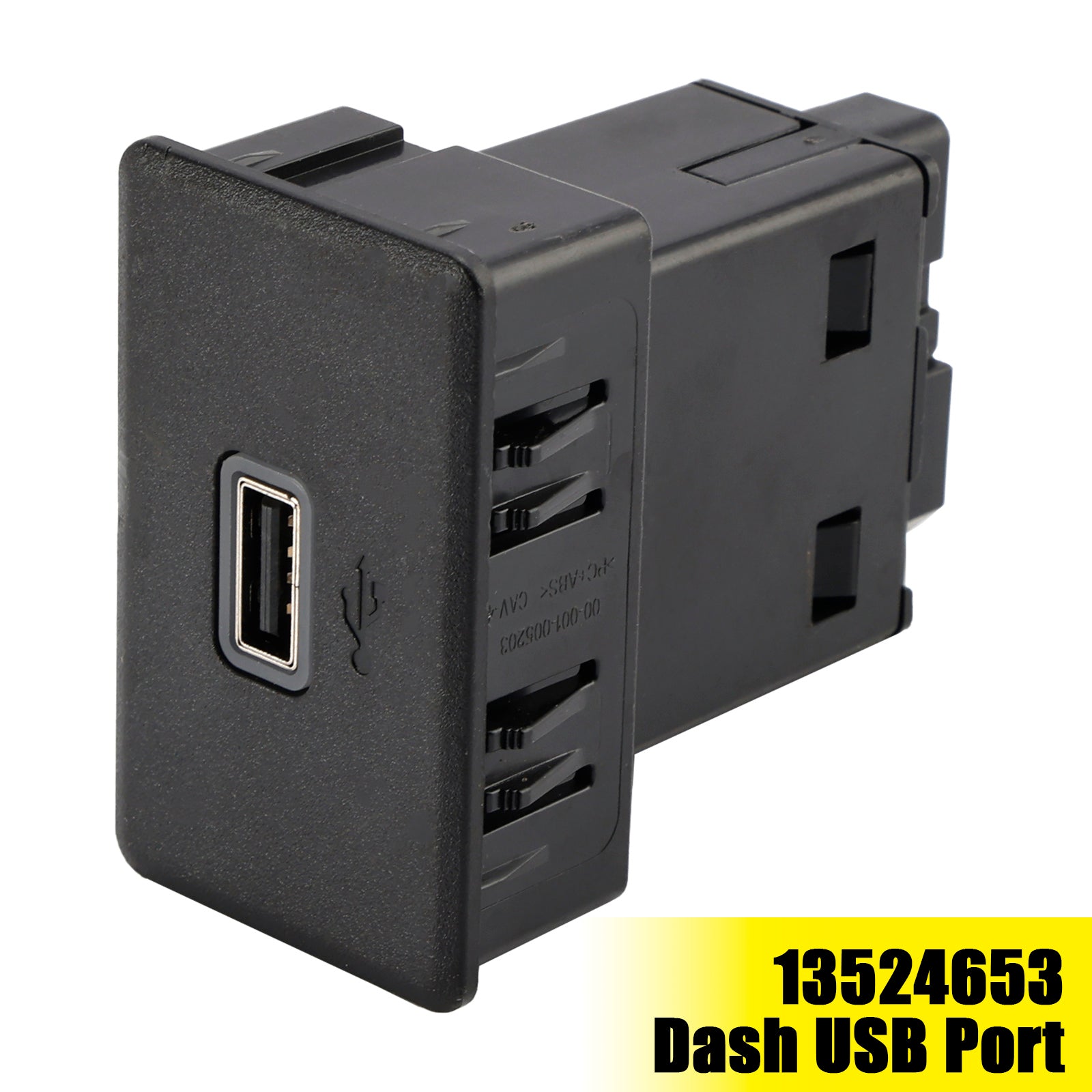 PALASER 2019-2023 Chevrolet Silverado Sierra Dash Usb Port Type A 13524653 - Image 2