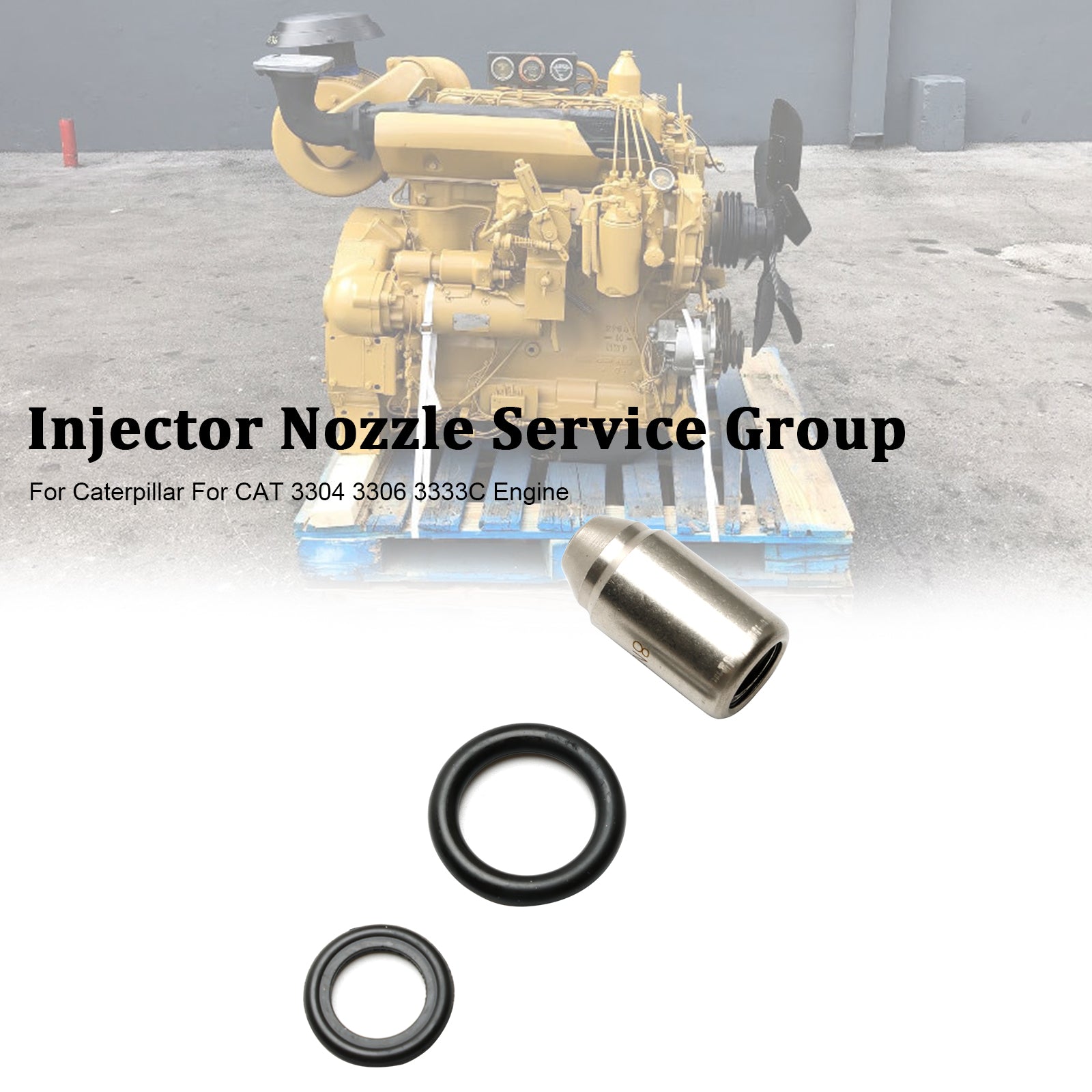 PALASER Caterpillar For Cat 3304 3306 3333C Engine Fuel Injector Nozzle 5M4086 8M1584 8N4697 9F0160 - Image 6