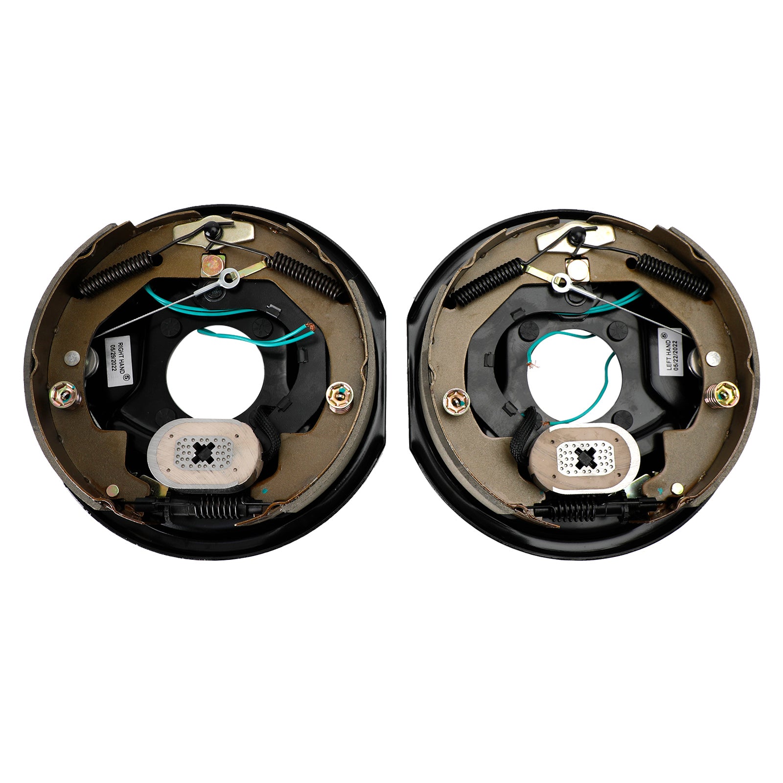 PALASER Electric Trailer Brake Kit-self Adjusting-10"-Left/Right Hand Assemblies-3500lbs