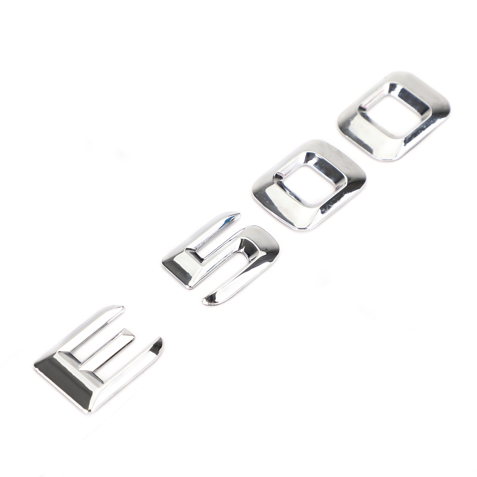 PALASER Mercedes E500 Chrome Rear Trunk Emblem Badge Nameplate Decal Letters Numbers - Image 10