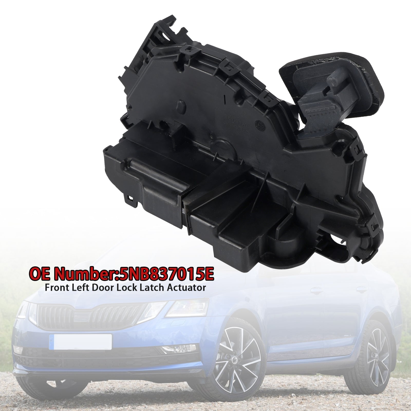 PALASER Front Left Door Lock Latch Actuator 5NB837015E For Vw Golf 7 Audi Skoda - Image 2