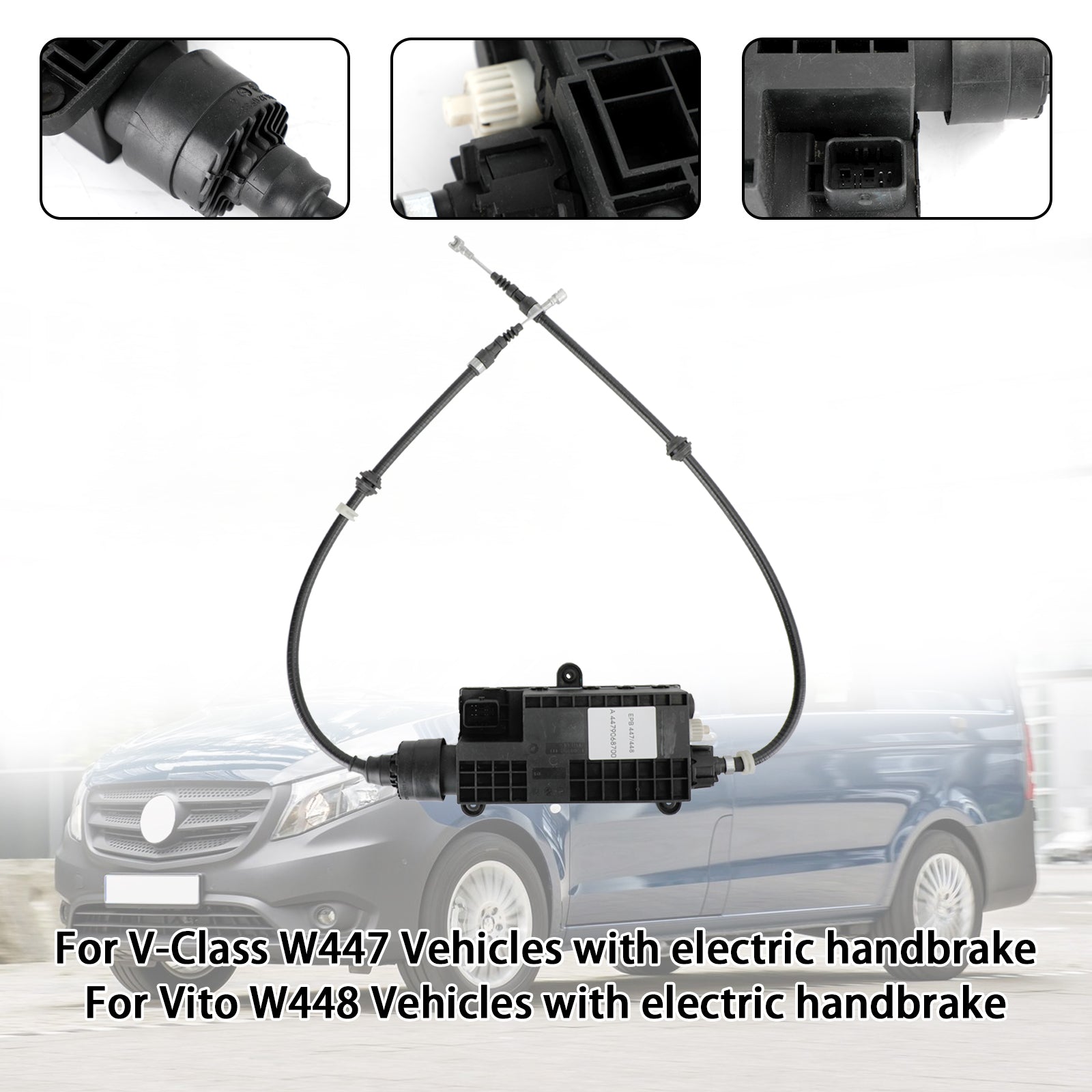 PALASER Benz Vito 447 Parking Brake Handbrake Actuator Control Module A4479068700 A4479067100 A4479060002 - Image 9