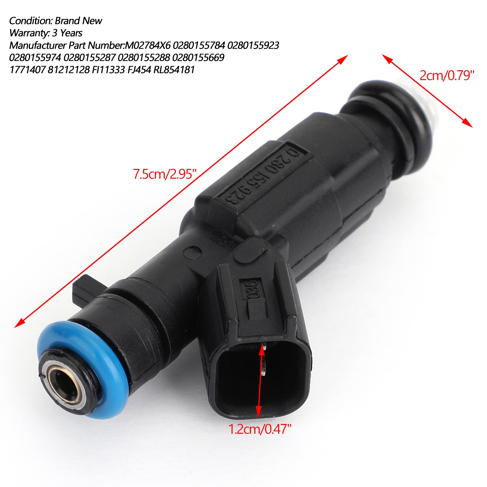 PALASER 6PCS 4-Hole Upgrade Fuel Injectors For Cherokee Grand Cherokee 0280155784 FJ454 - Image 2
