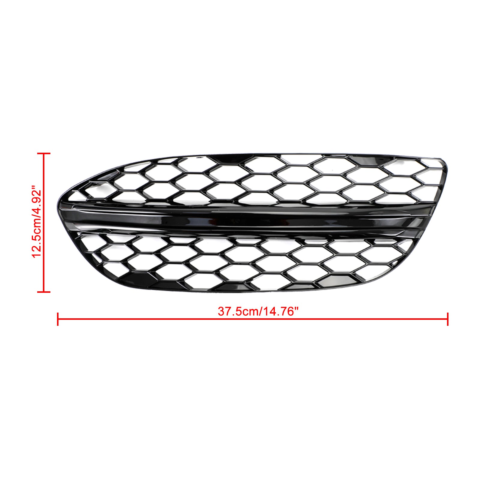 PALASER C-class W205 2015-2018 Base Sedan Mesh Front Fog Light Cover 2058850723 2058851123 - Image 7