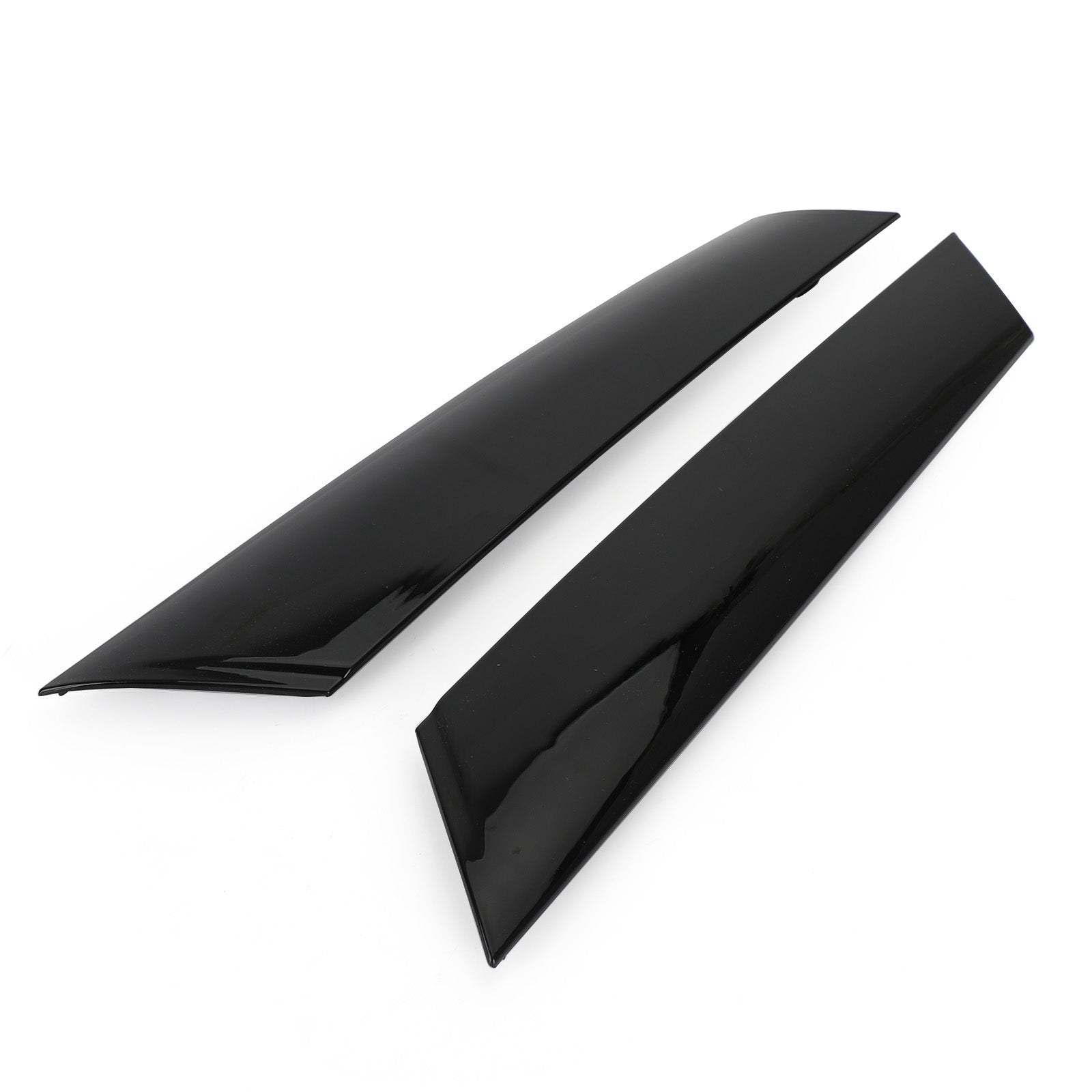 PALASER 2x Front A Pillar Black Windshield Post Trims 51137272583/84 For Mini R55 R56