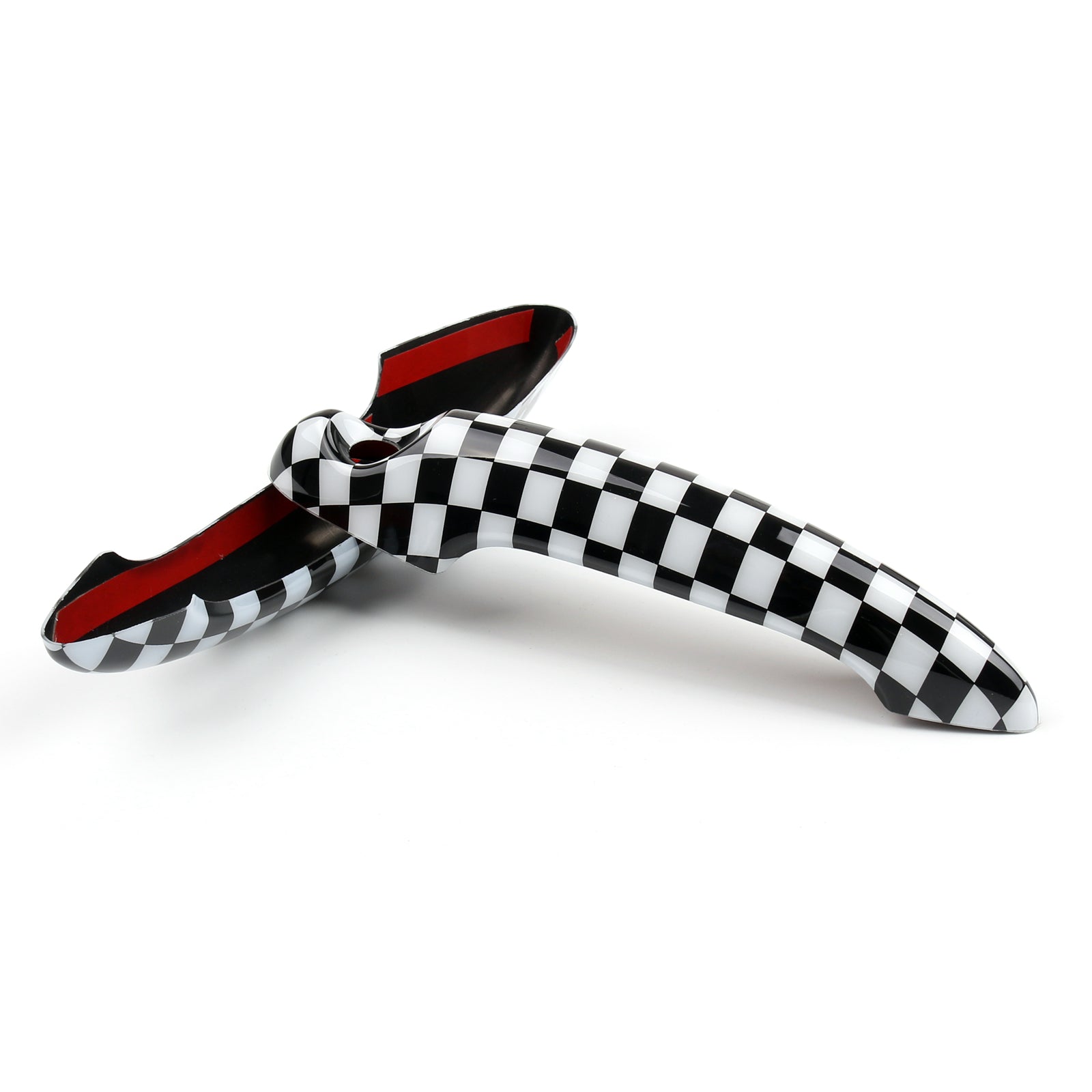 PALASER Mini Cooper R50 R52 R53 R55 R56 Checkered Pattern Design Door Handle Cover