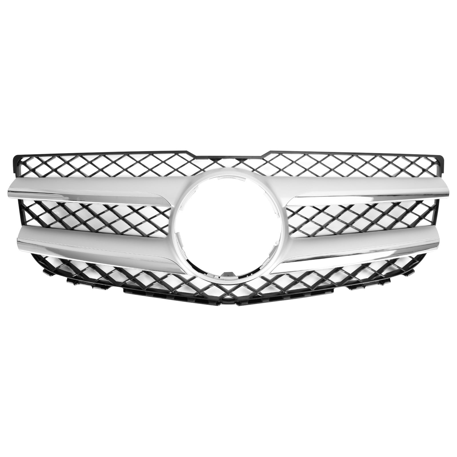 PALASER 2012-2015 Benz GLK300 Base Sport Utility 4-Door 2048802983 Front Upper Hood Bumper Grill Replacement - Image 2