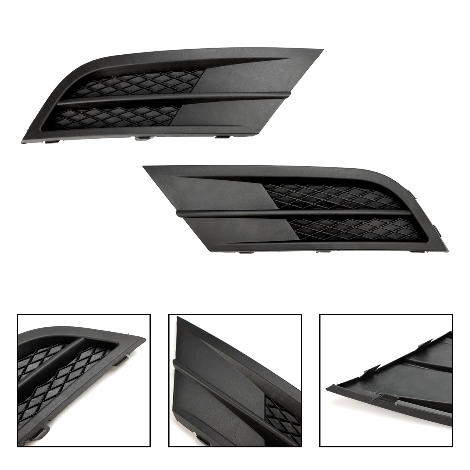 PALASER 2015-2018 Vw Jetta Pair Fog Lamp Cover Grille Grill 5C6853665H9B9 5C6853666G9B9 VW1038135 - Image 7