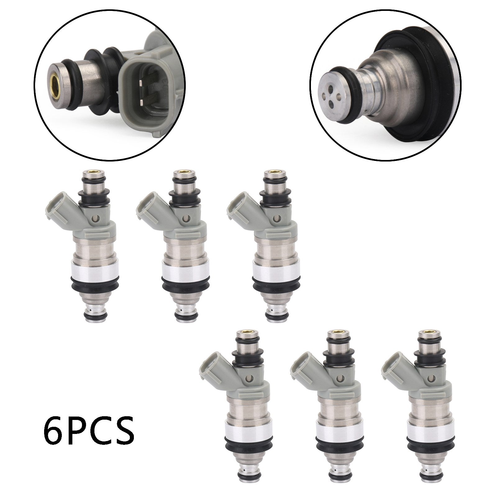 PALASER 6Pcs Fuel Injectors Fit Toyota T100 Tacoma 4Runner 1996-1998 3.4L 23250-62030 - Image 3