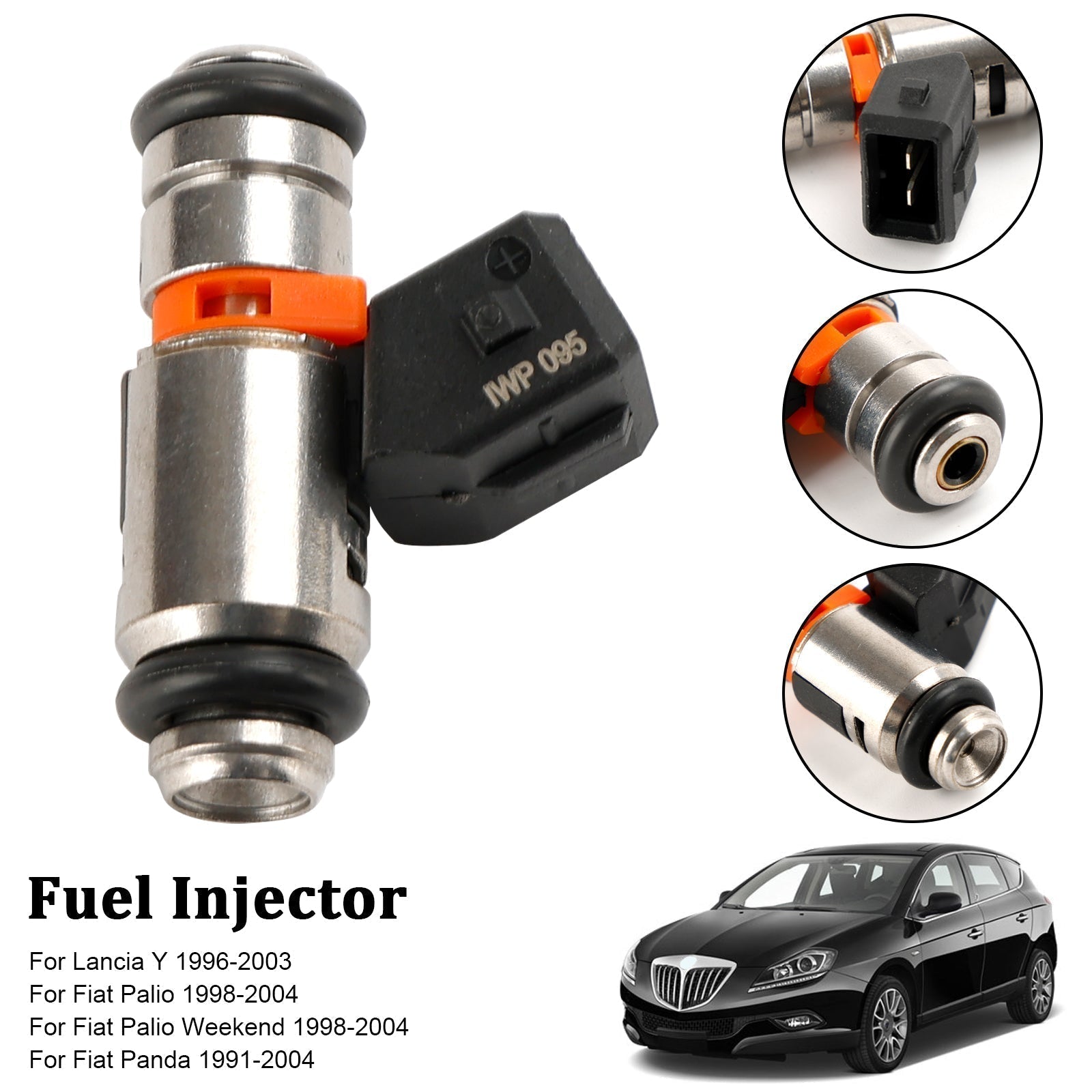 PALASER 1999-2001 Fiat Strada Fuel Injector IWP095 0280158169 805001230403 71718655 - Image 9
