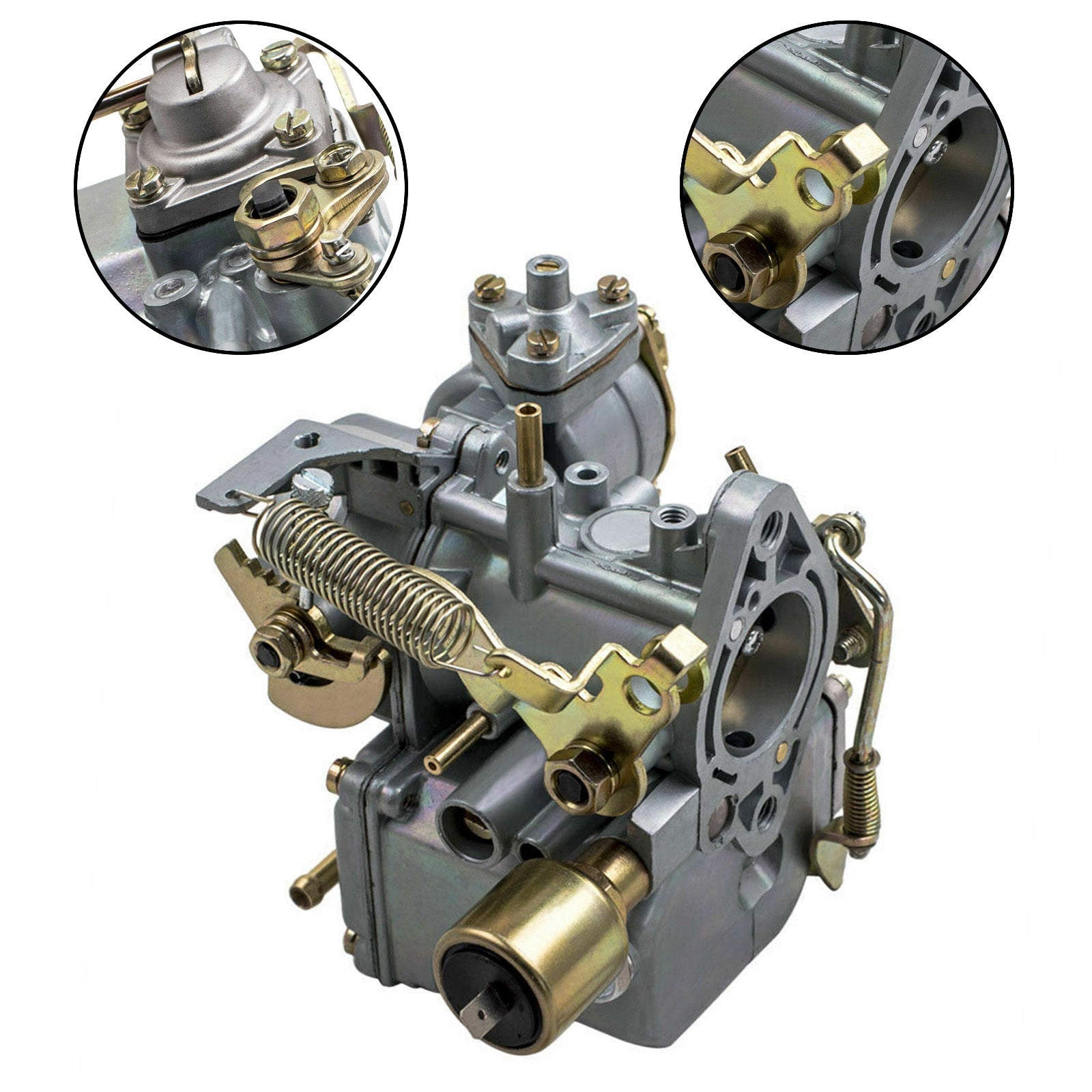 PALASER Vw Beetles 1971-1979 Dual Port 1600cc 12V 34 Pict-3 Carburetor 113129031K 8-1289-B - Image 5