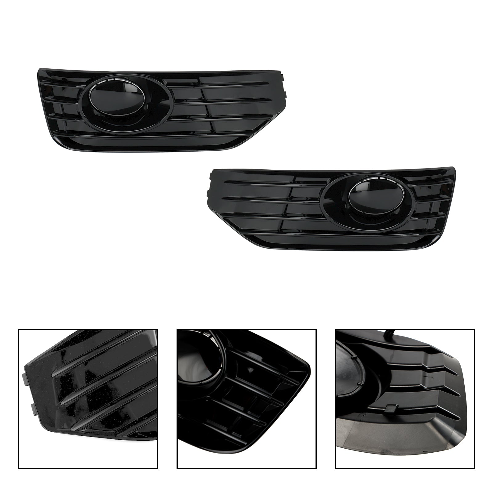 PALASER 2010-2015 Vw Transporter Caravelle T5 T5.1 S-line Fog Lamp Light Cover Insert S-line Grill - Image 7