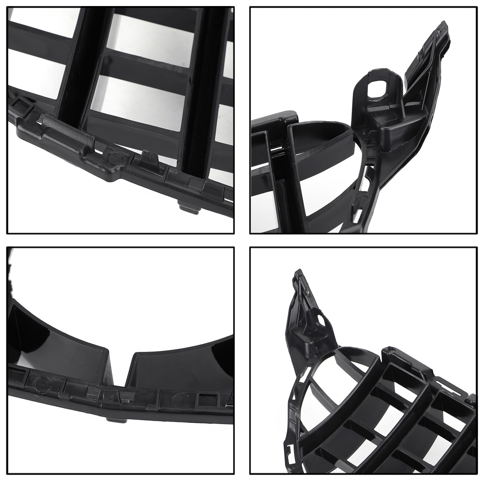 PALASER 2015-2018 Benz W205 C-class C250 C300 C43 Gtr Style Front Bumper Grill Replacement Grille - Image 6