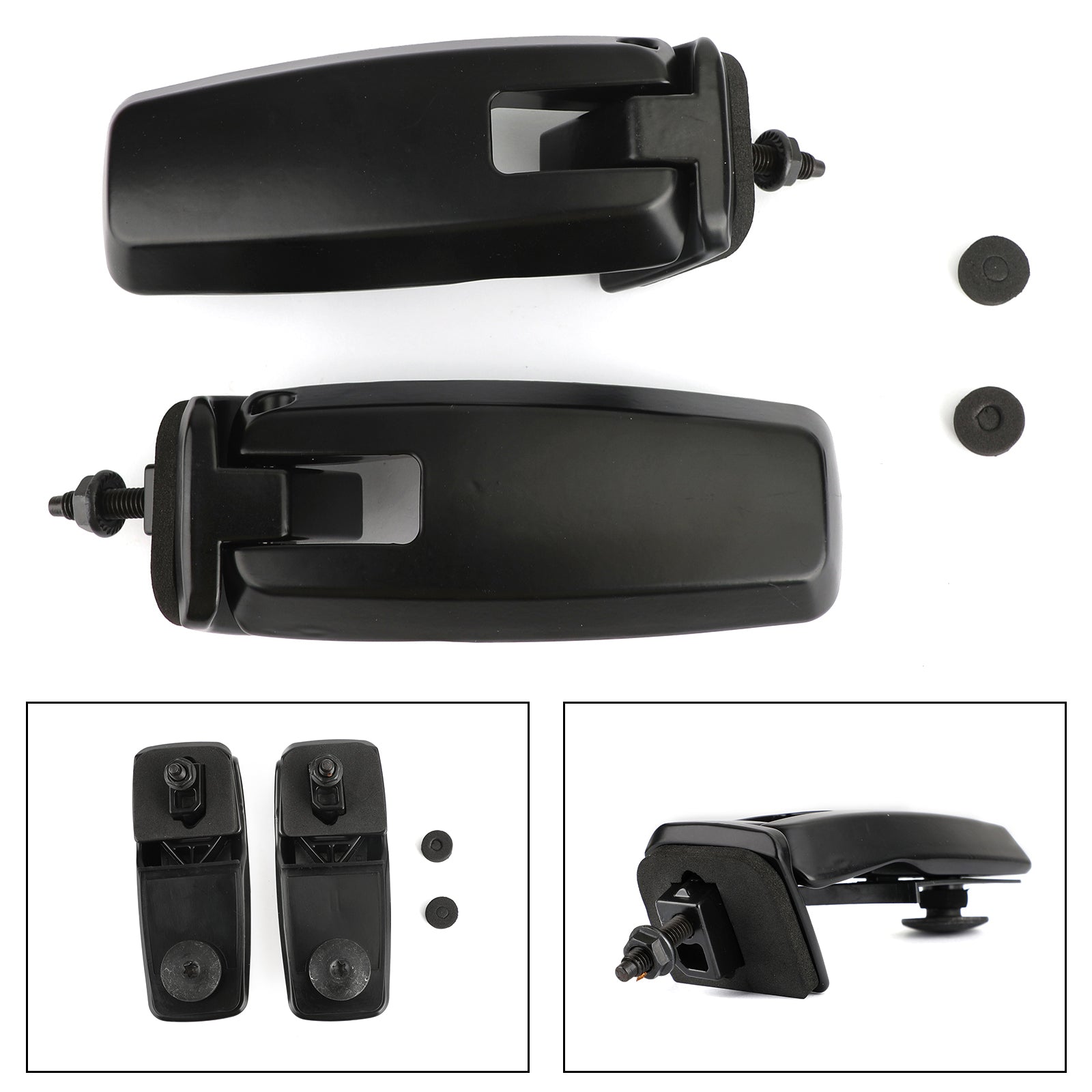 PALASER Rear Left + Right Liftgate Window Glass Hinges Fit Ford Escape 2008-2012 - Image 4