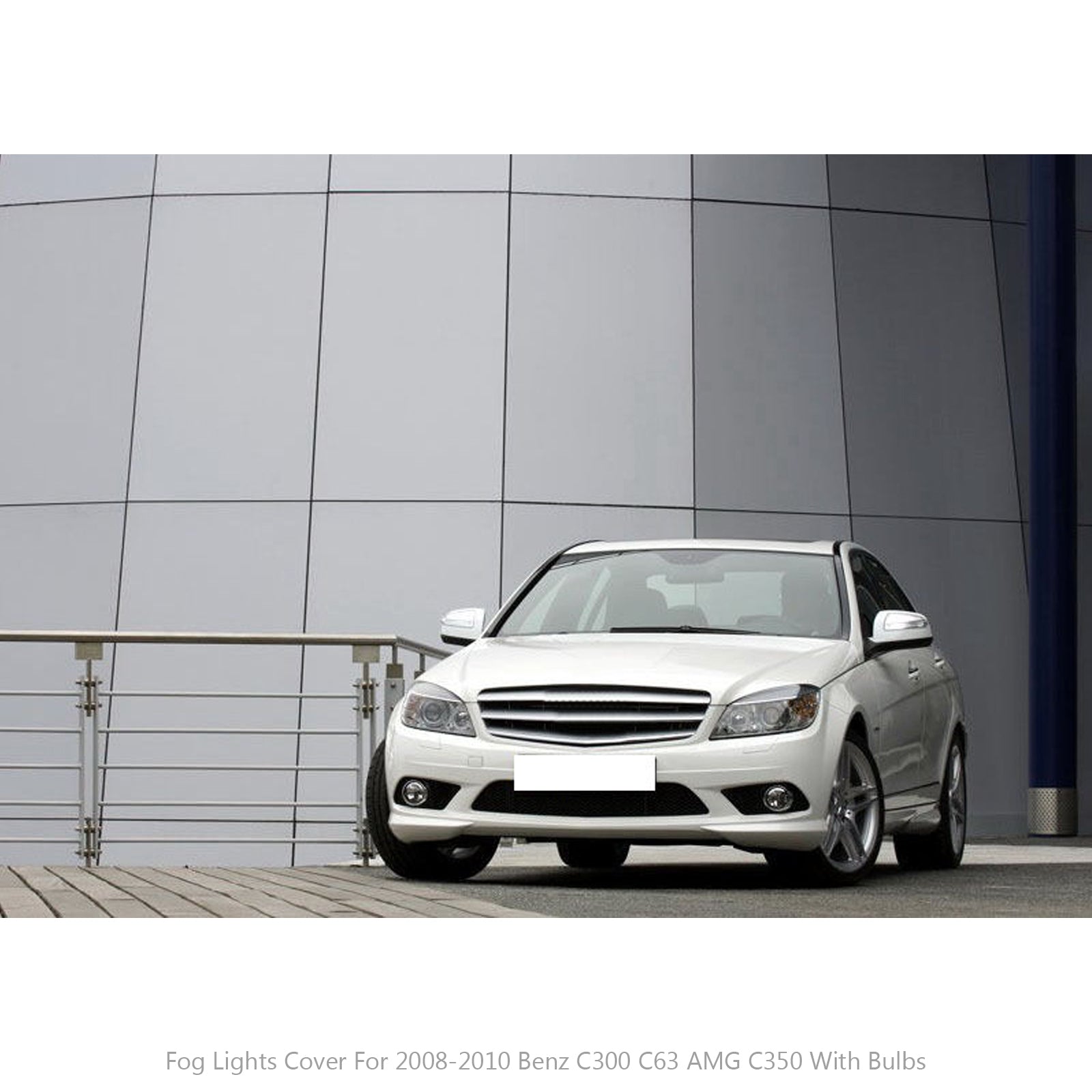 PALASER 2 PCS Bumper Fog Front Light Lamp W/bulb For 2008-2010 Benz C300 C63 Amg C350 - Image 7