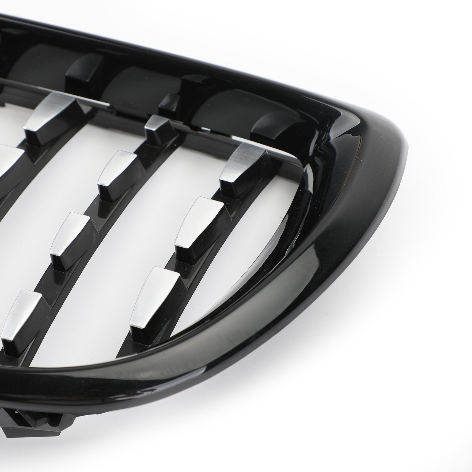 PALASER Black & Chrome Diamond Grille For 2002-2005 BMW E46 Saloon/touring Facelift 4Dr - Image 9
