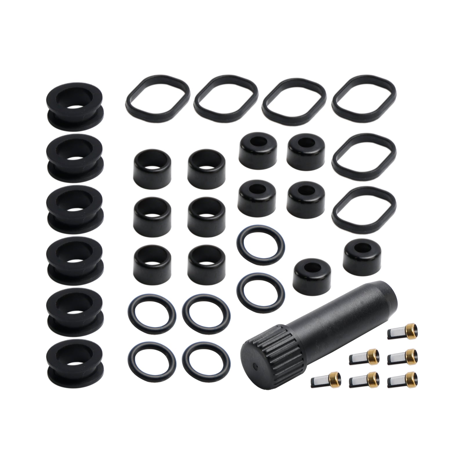 PALASER 2002-2003 Lexus ES300 Fuel Injector Repair Seal Kit 23250-20030 FJ644 - Image 9