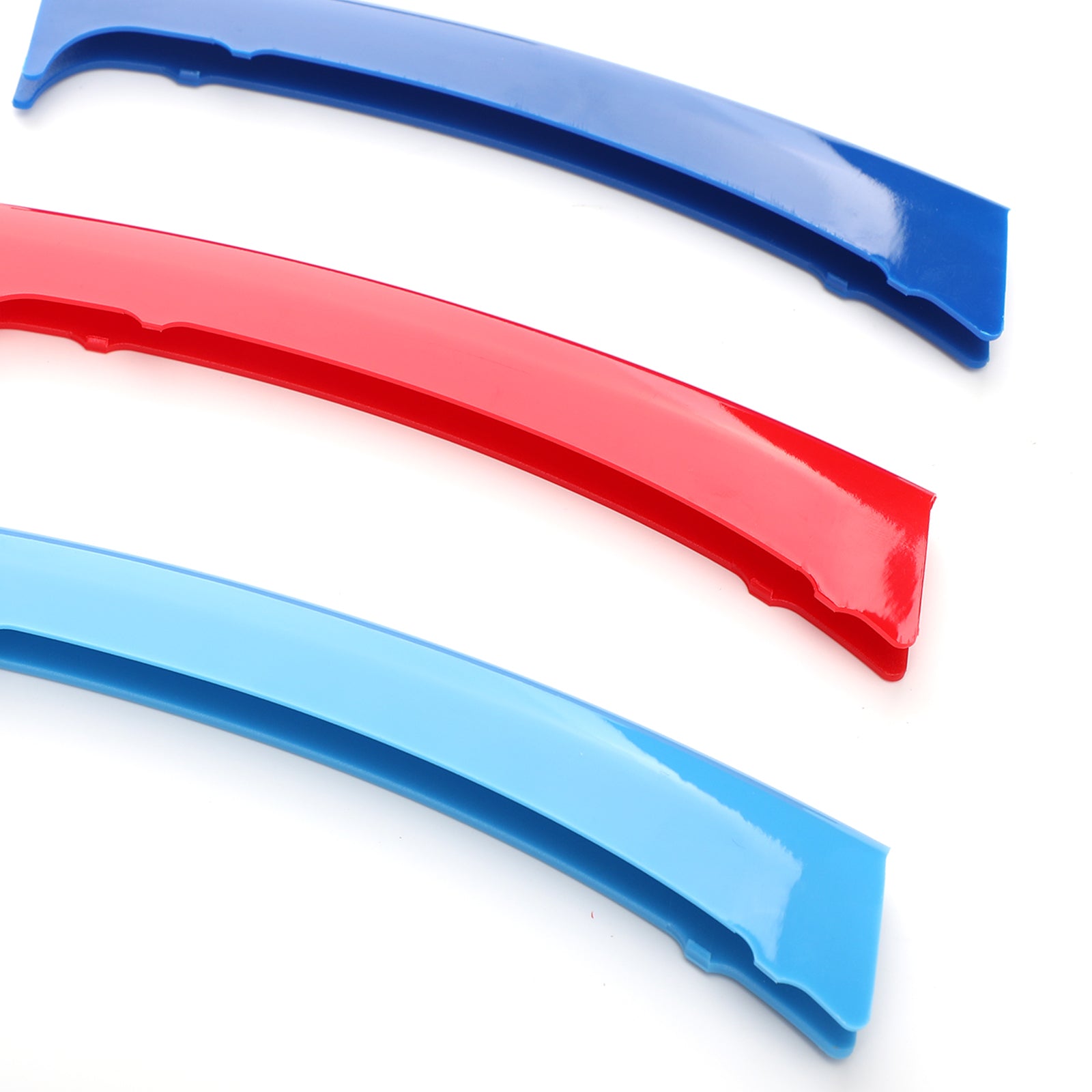 PALASER 1999-2003 BMW X5 E53 3PCS Front Grille Cover Insert Trim Clips Decal Trip - Image 4