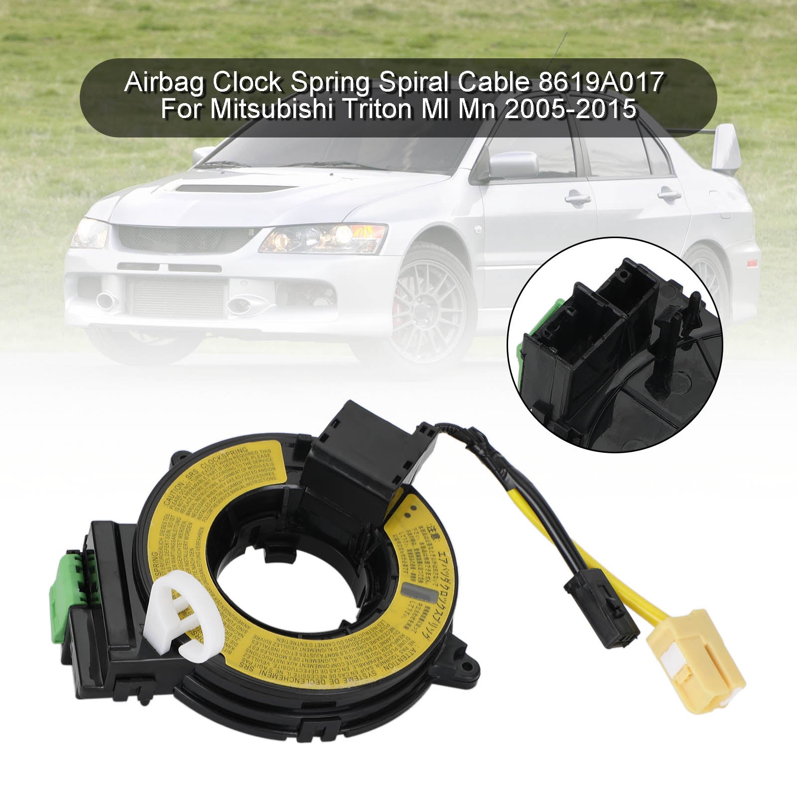 PALASER 2002-2006 Mitsubishi Lancer 8619A017 Airbag Clock Spring Spiral Cable - Image 4