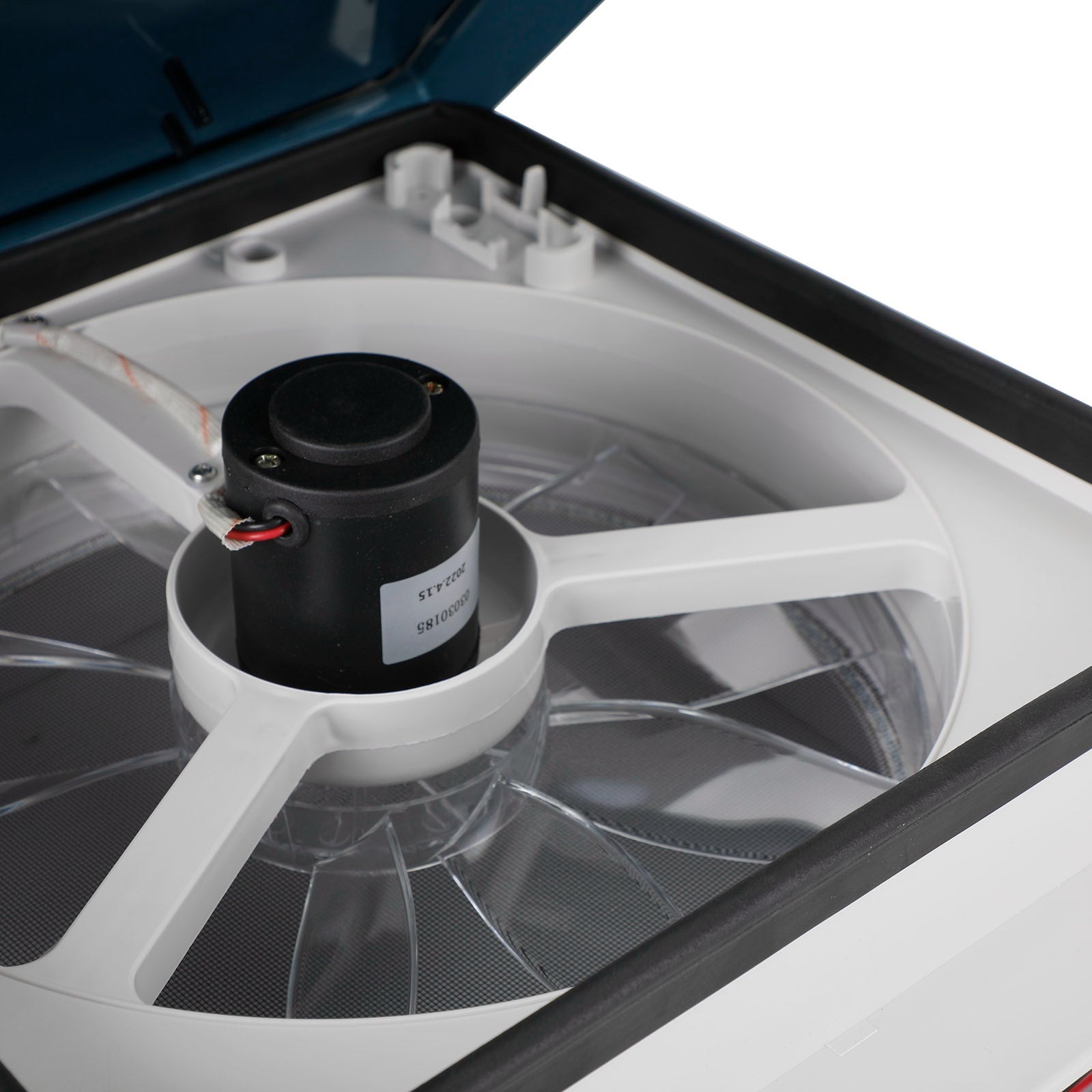 PALASER 14" Rv Caravan Roof Vent Manual Rv Camper Fan 12V Skylight With LED Light - Image 8