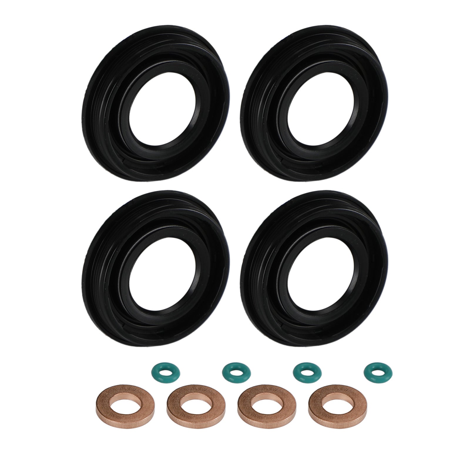 PALASER 2007-2016 Land Rover Defender/defender Cabrio 2.4 TD4 4x4 4PCS Injector Seals 1372494 1378433 LR010137 - Image 2