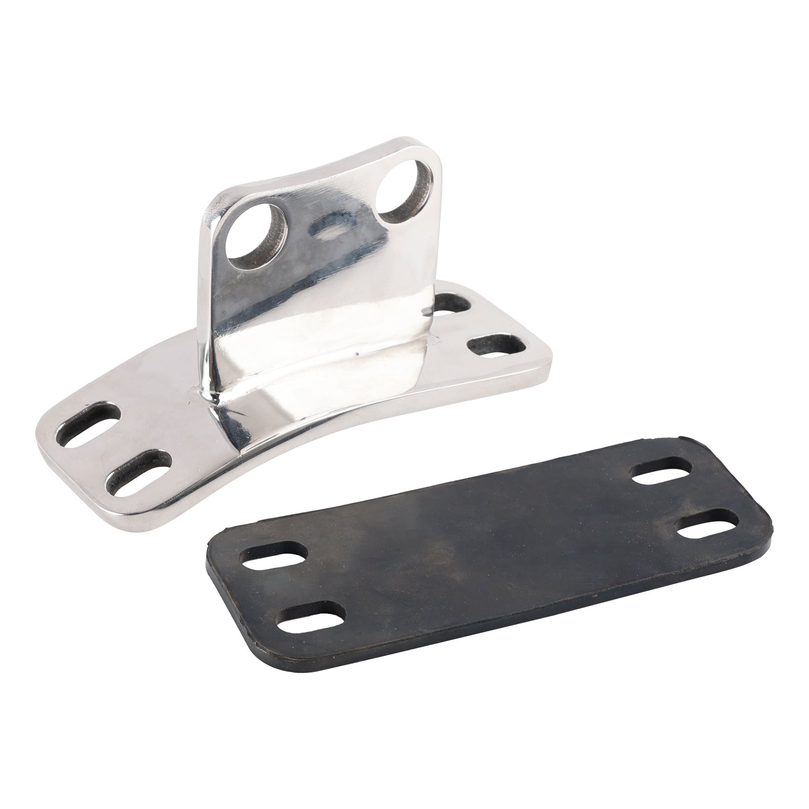 PALASER Peterbilt 359 Cab Lower Exhaust Stack Bracket Stainless 14-12998 - Image 5