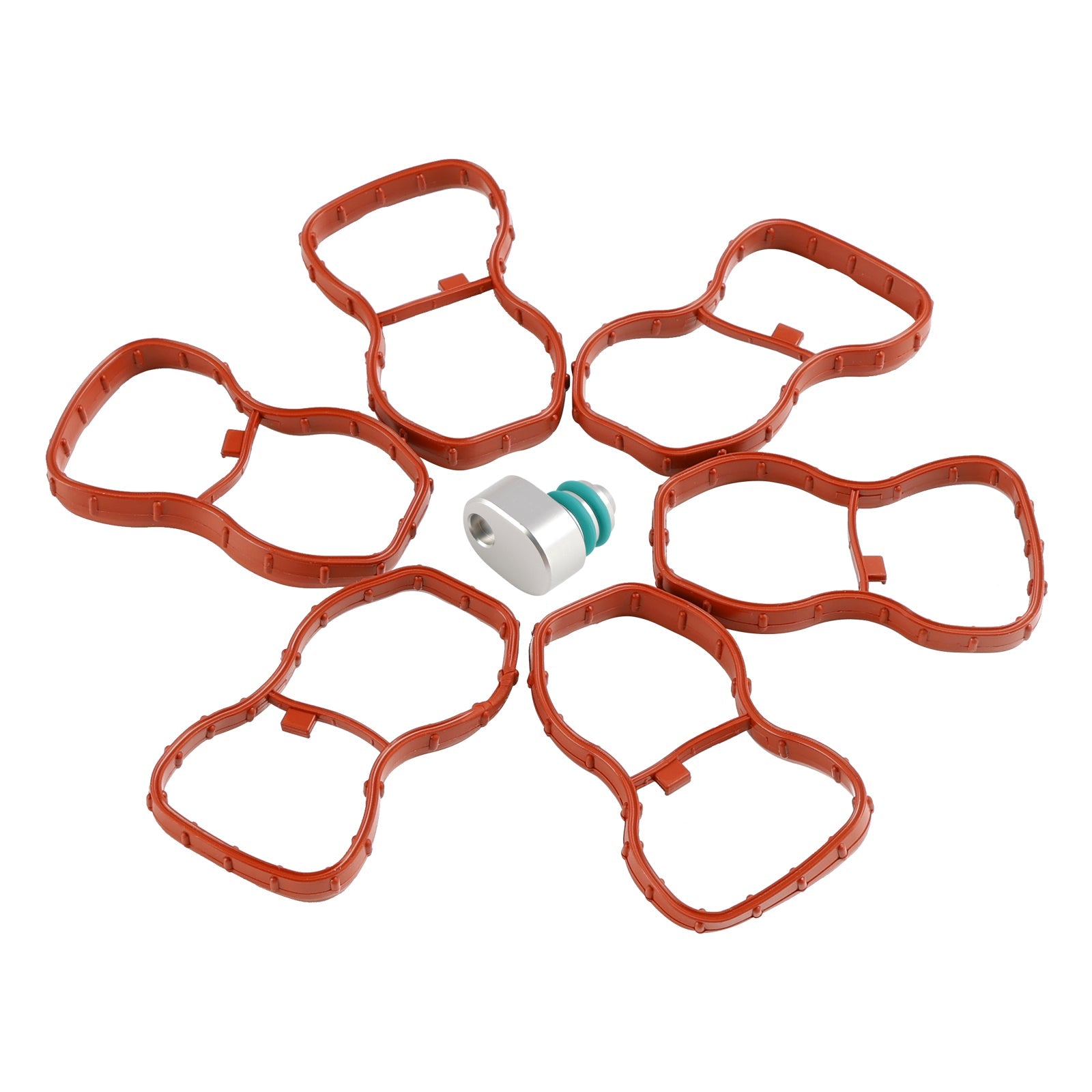 PALASER BMW E90-93 F10 F11 F07 X5 X6 N57 6Pcs Intake Manifold Gasket 1167807480 11618511363 - Image 17