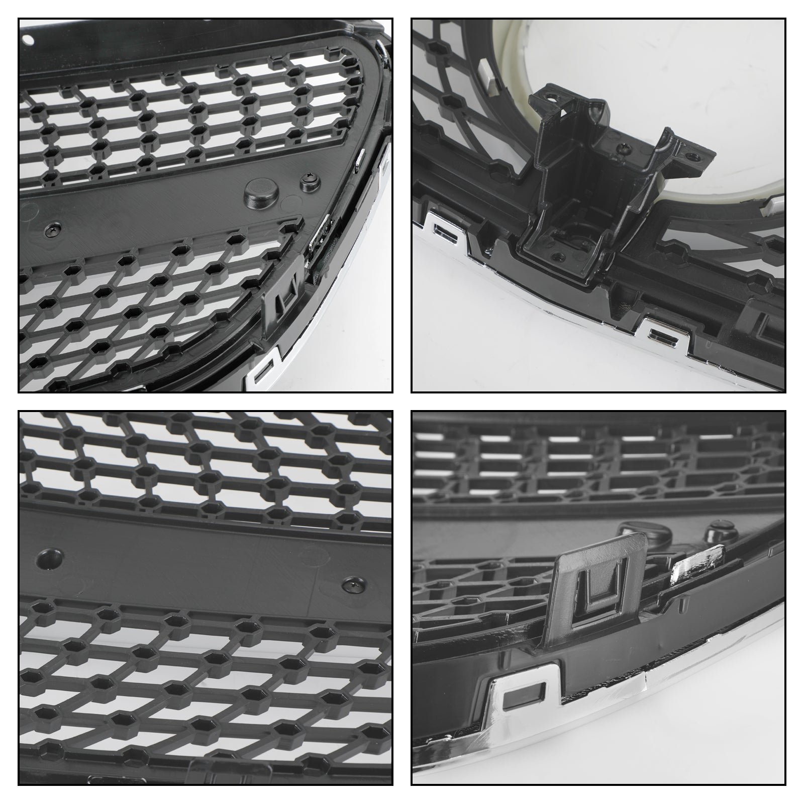 PALASER 2014-03.2019 Benz W447 V-class Diamond Front Upper Grille Grill - Image 11