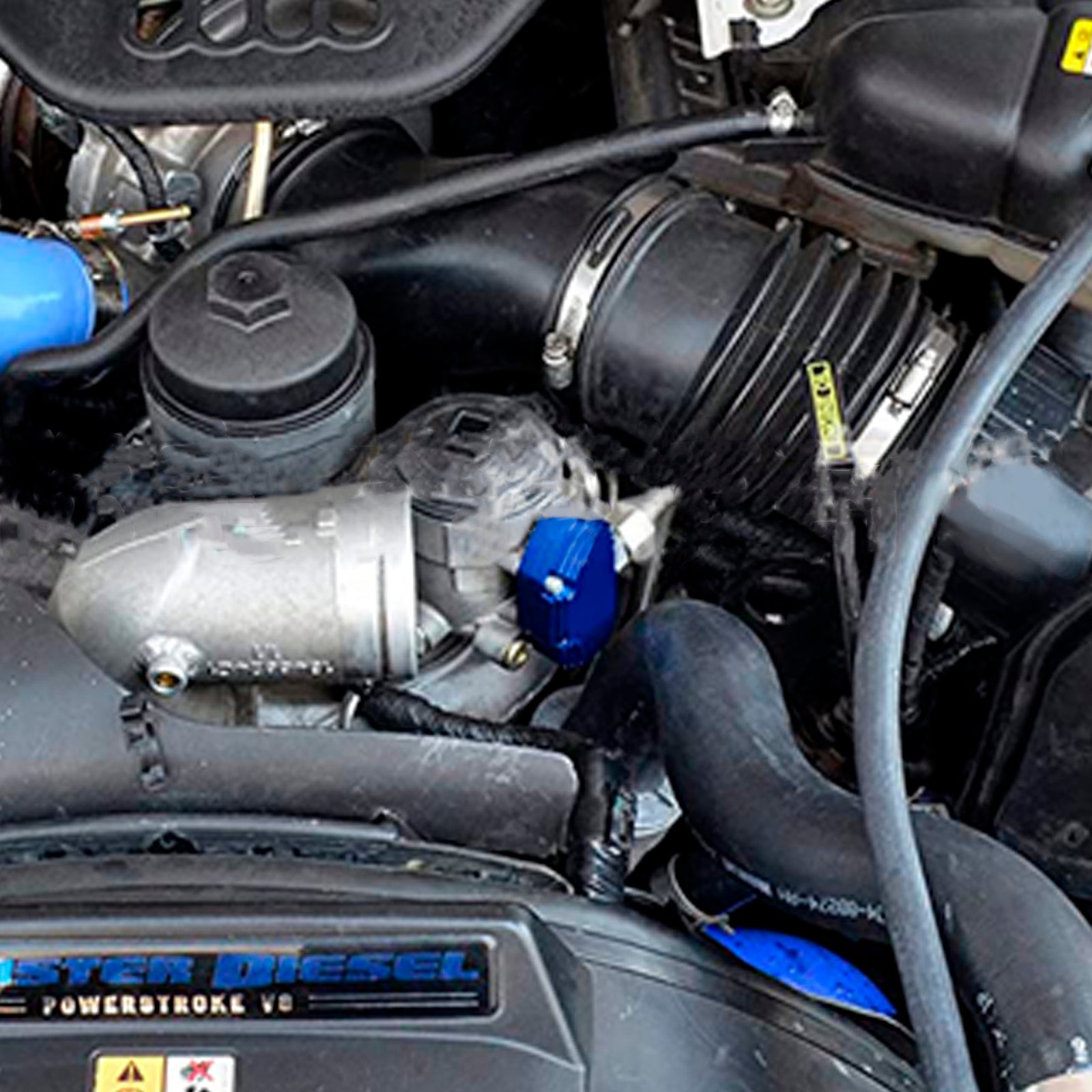 PALASER 2003-2007 Ford 6.0L Diesel F-series And Excursion Spring Kit With Billet Spring Housing - Image 11