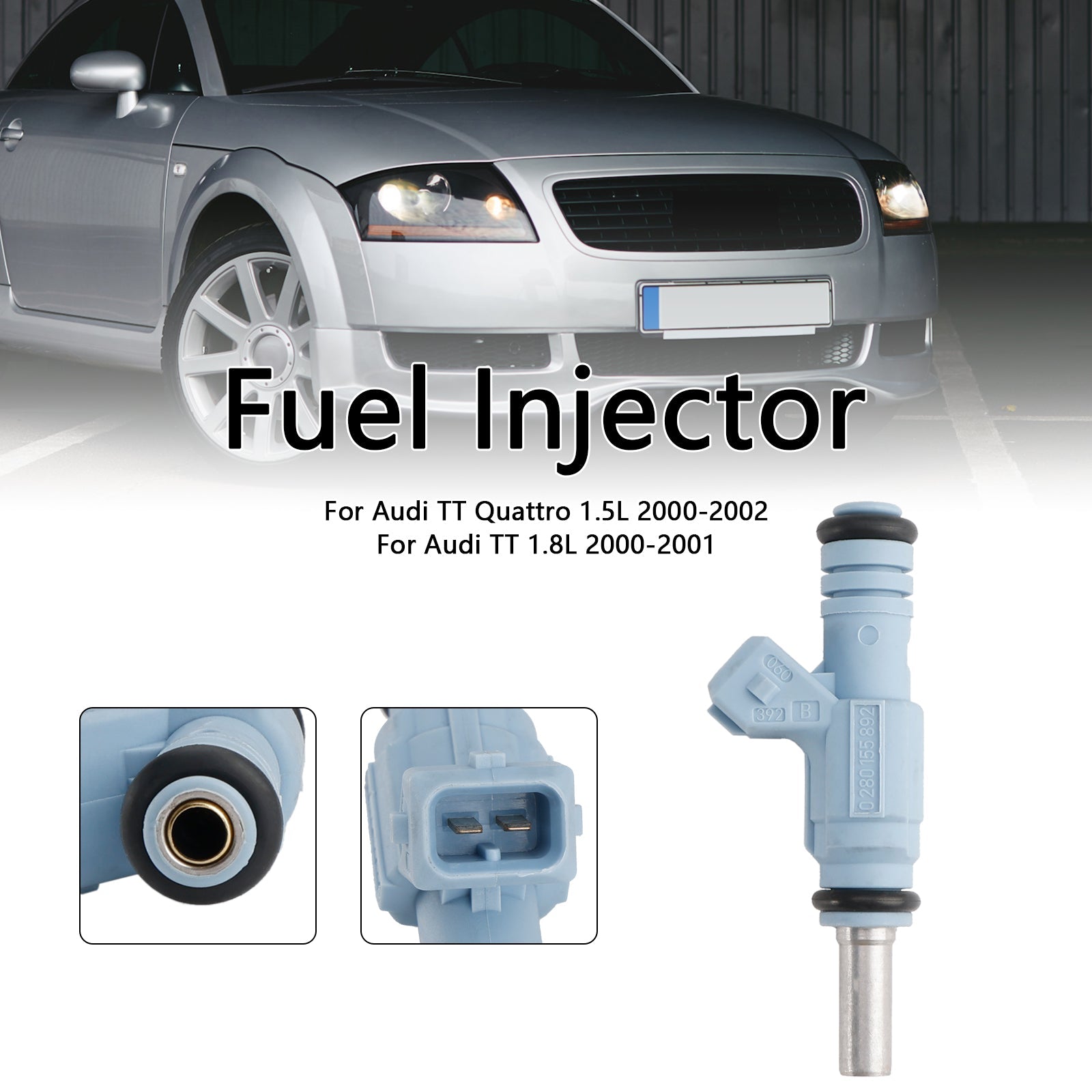 PALASER 2000-2002 Audi Tt Quattro 1Pcs Fuel Injector 0280155892 0280155893 - Image 3