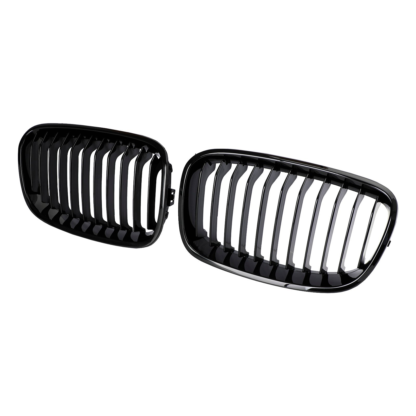 PALASER 12-14 BMW 1-Series F20 F21 3-Door Pre-facelift 2PCS Front Bumper Kidney Grill 551137239021 51137262119