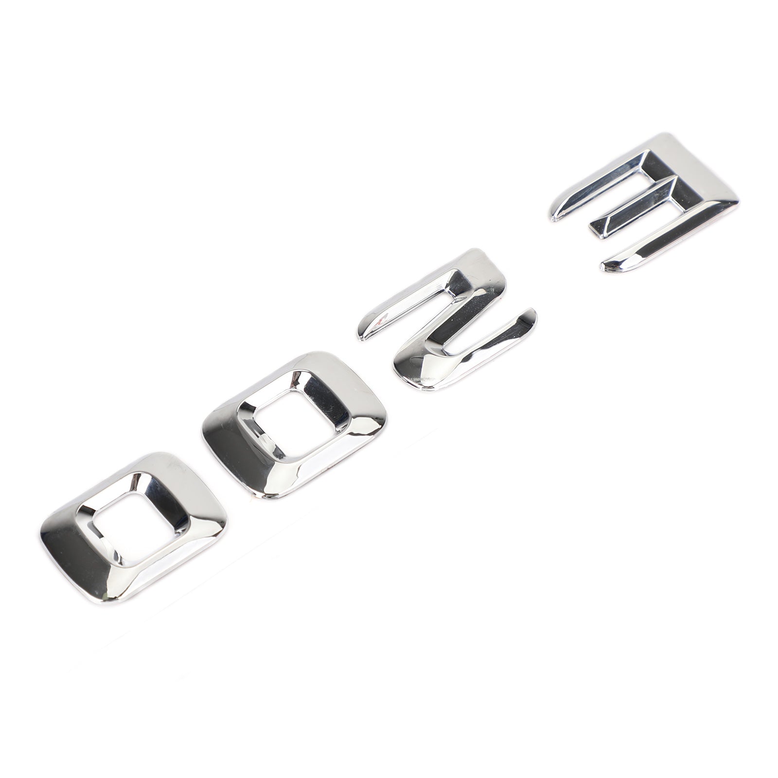 PALASER Rear Trunk Emblem Badge Nameplate Decal Letters Numbers Fit Mercedes E200 Chrome - Image 8